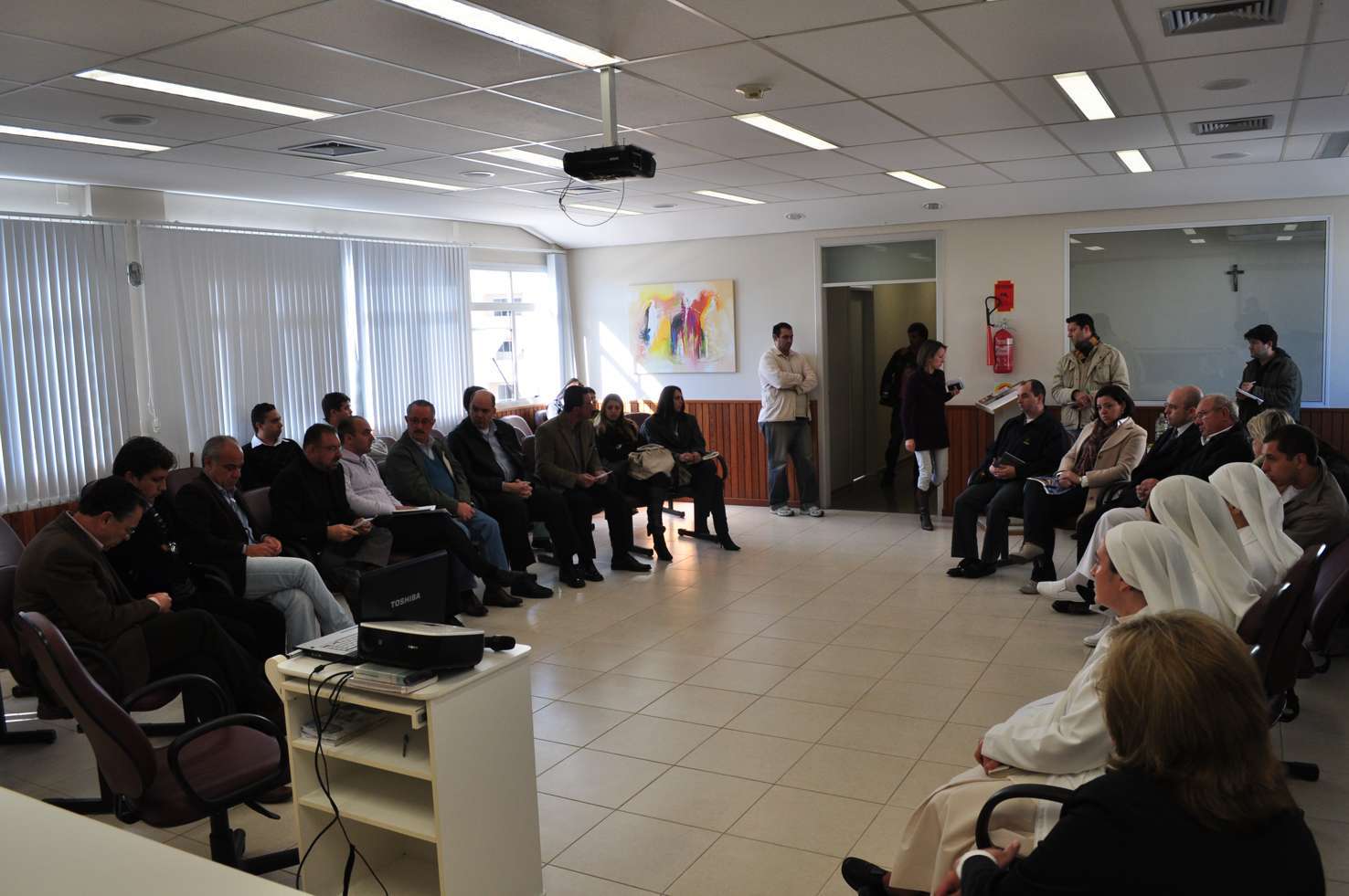 Comissão de Saúde visita Hospital e Maternidade Marieta Konder Bornhausen