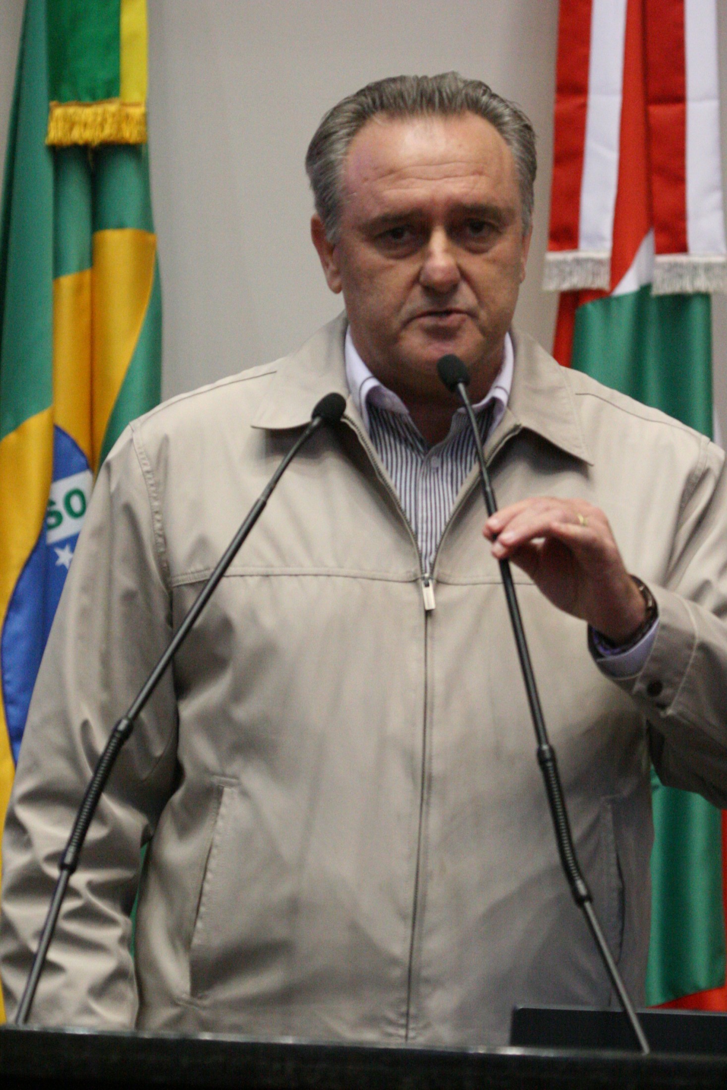 Prefeito de Palhoça Ronério Heiderscheidt