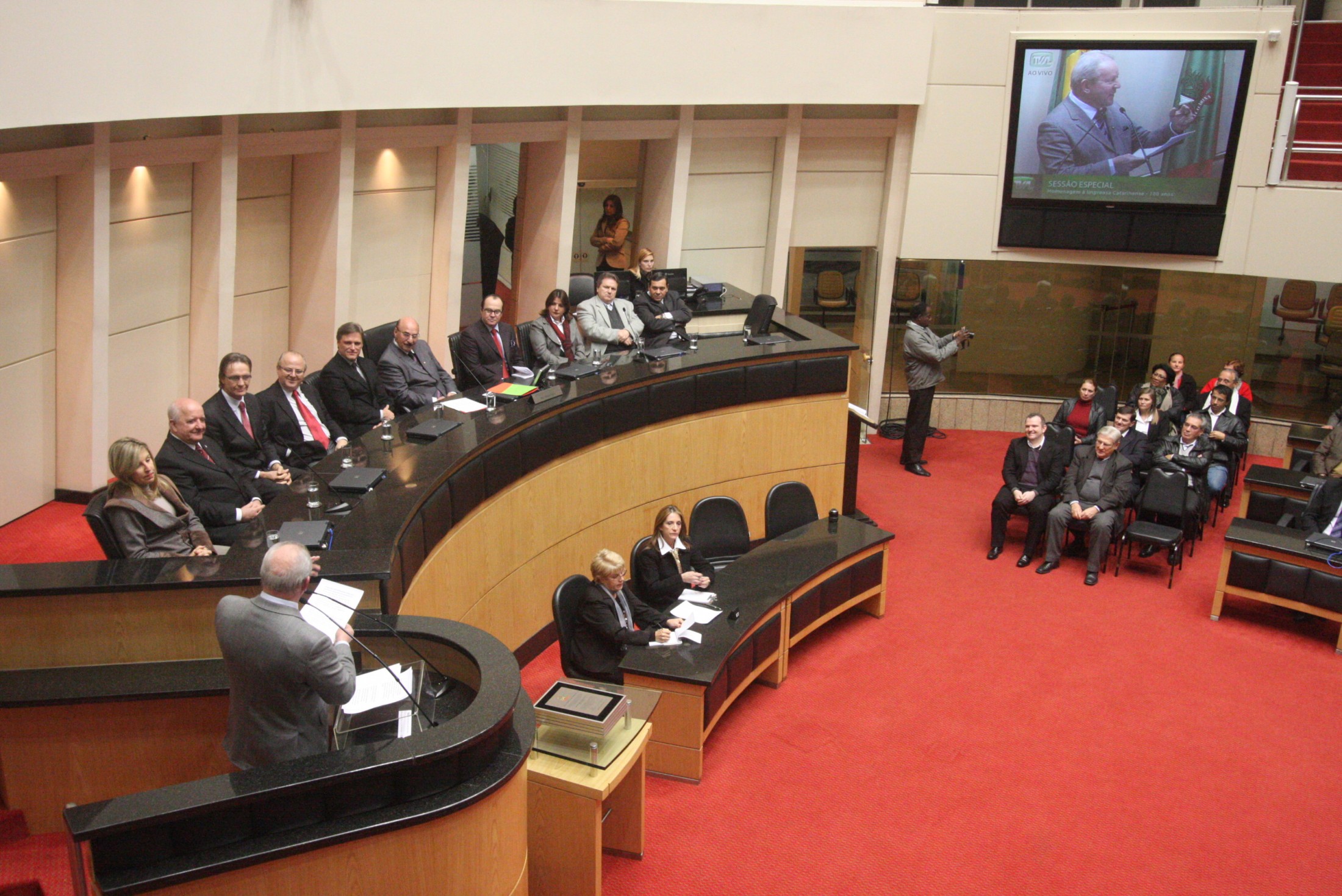 Parlamento celebra passagem dos 180 anos da imprensa catarinense