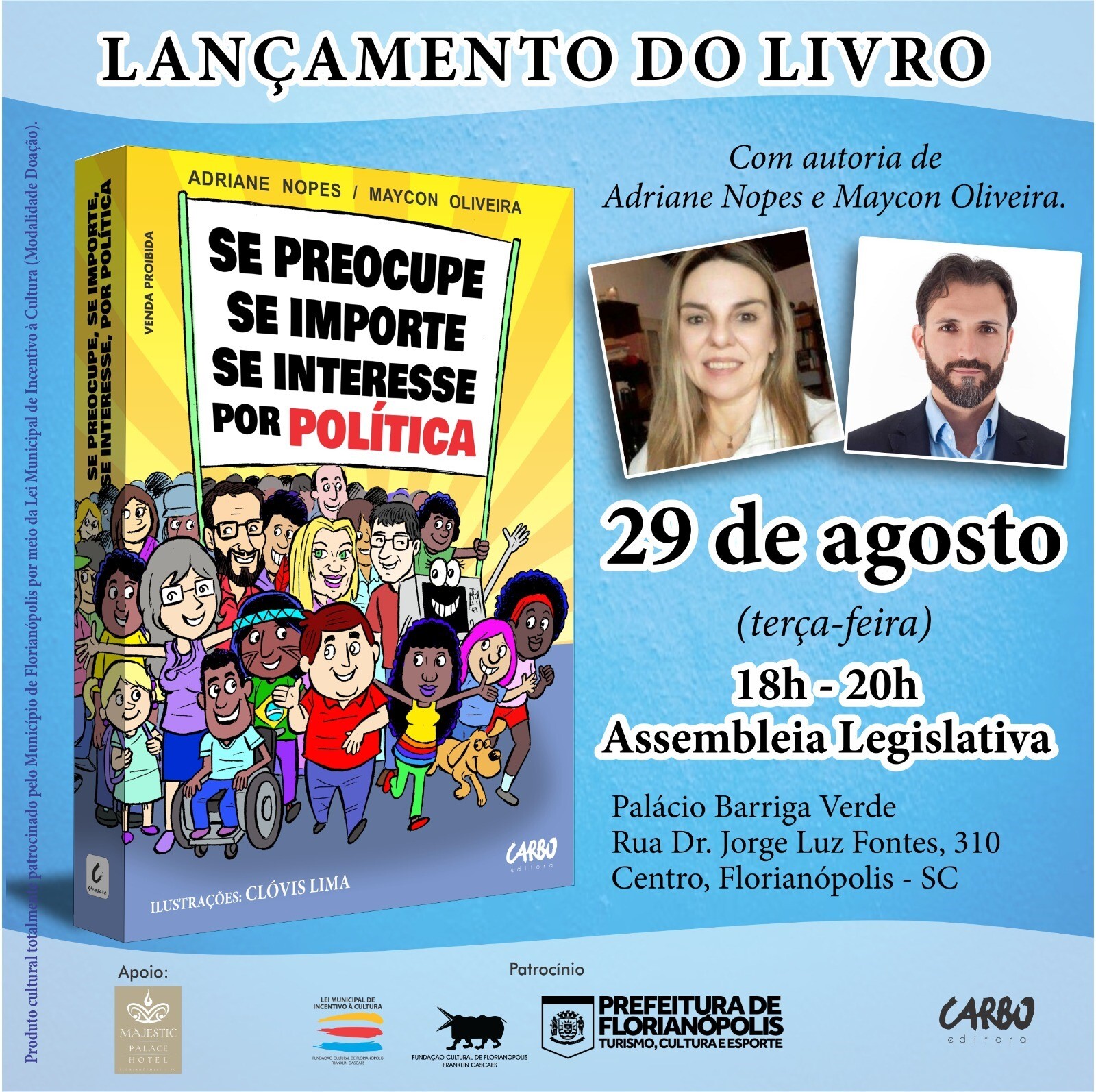 Poder Legislativo lança livro sobre a história de Chapecó