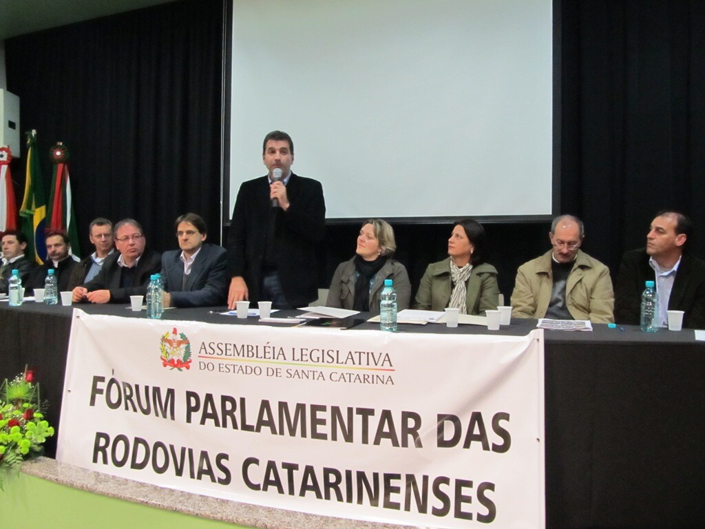 Fórum Parlamentar das Rodovias discute revitalização da SC-283