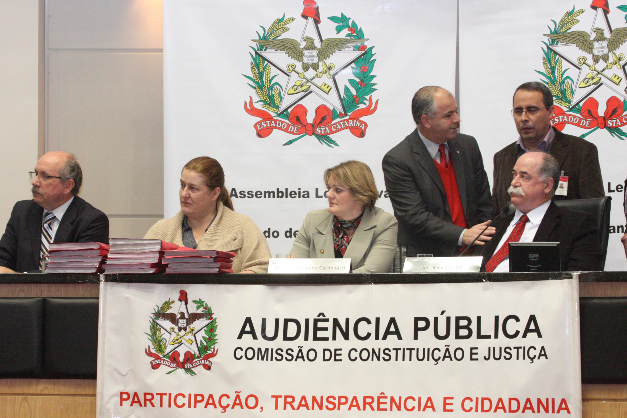 Comissões de Justiça e de Direitos e Garantias Fundamentais - Audiência pública ''A Defensoria Pública de Santa Catarina''