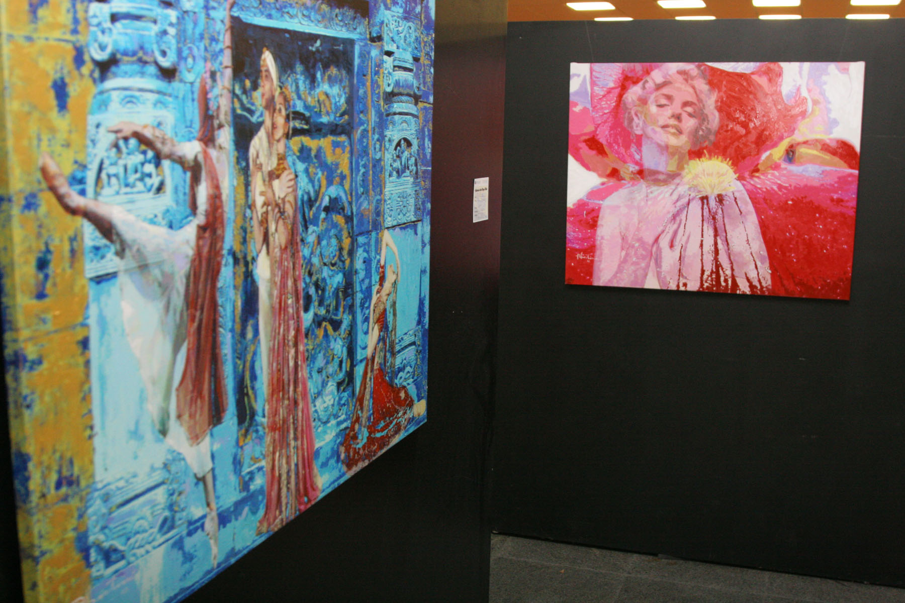 Exposição do Artista Plástico Luiz Carlos Albertini