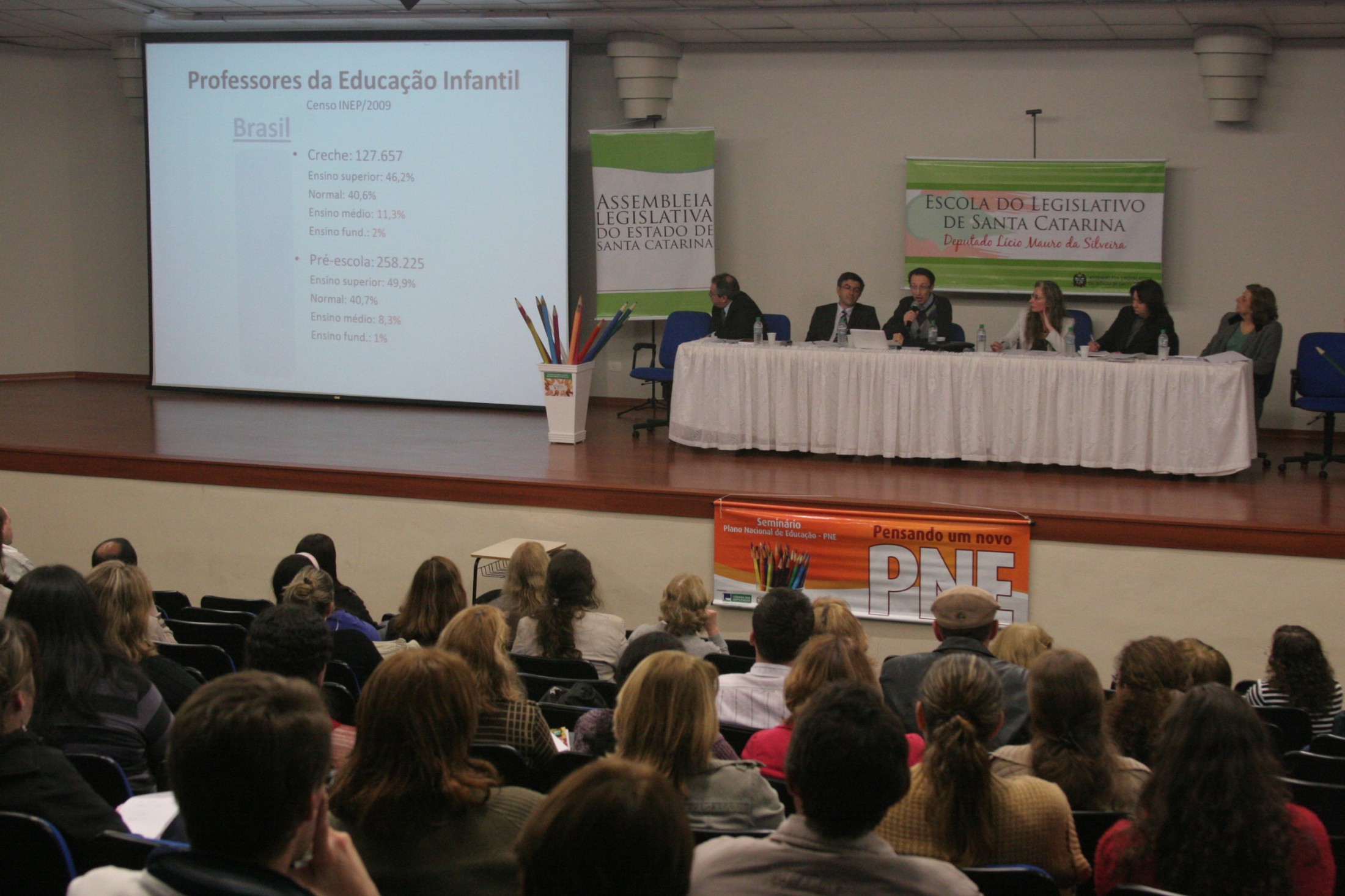 Seminário - Plano Nacional de Educação - Mesa Temática - Joaçaba
