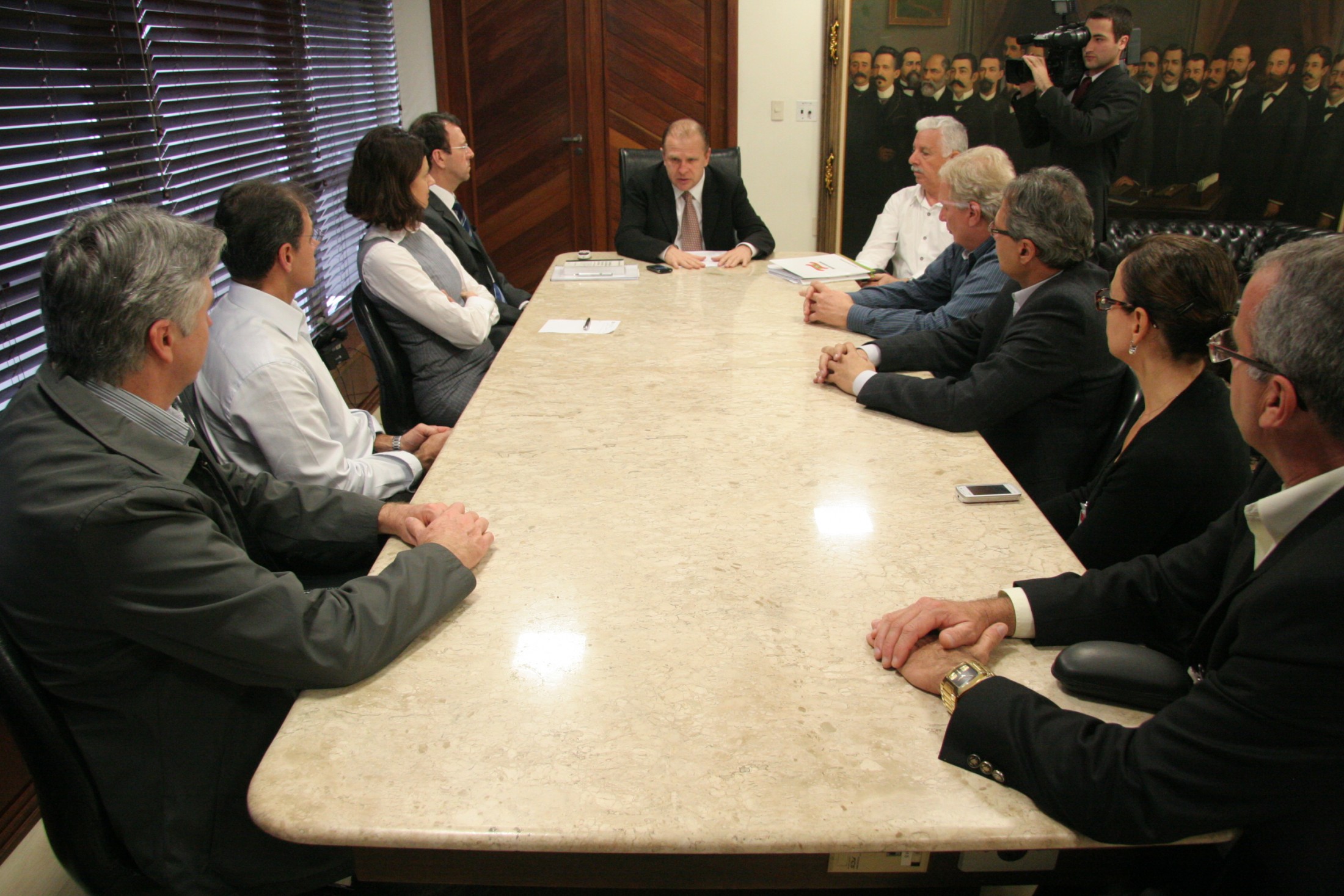 Reunião da Presidência com a Comissão de Controle Interno