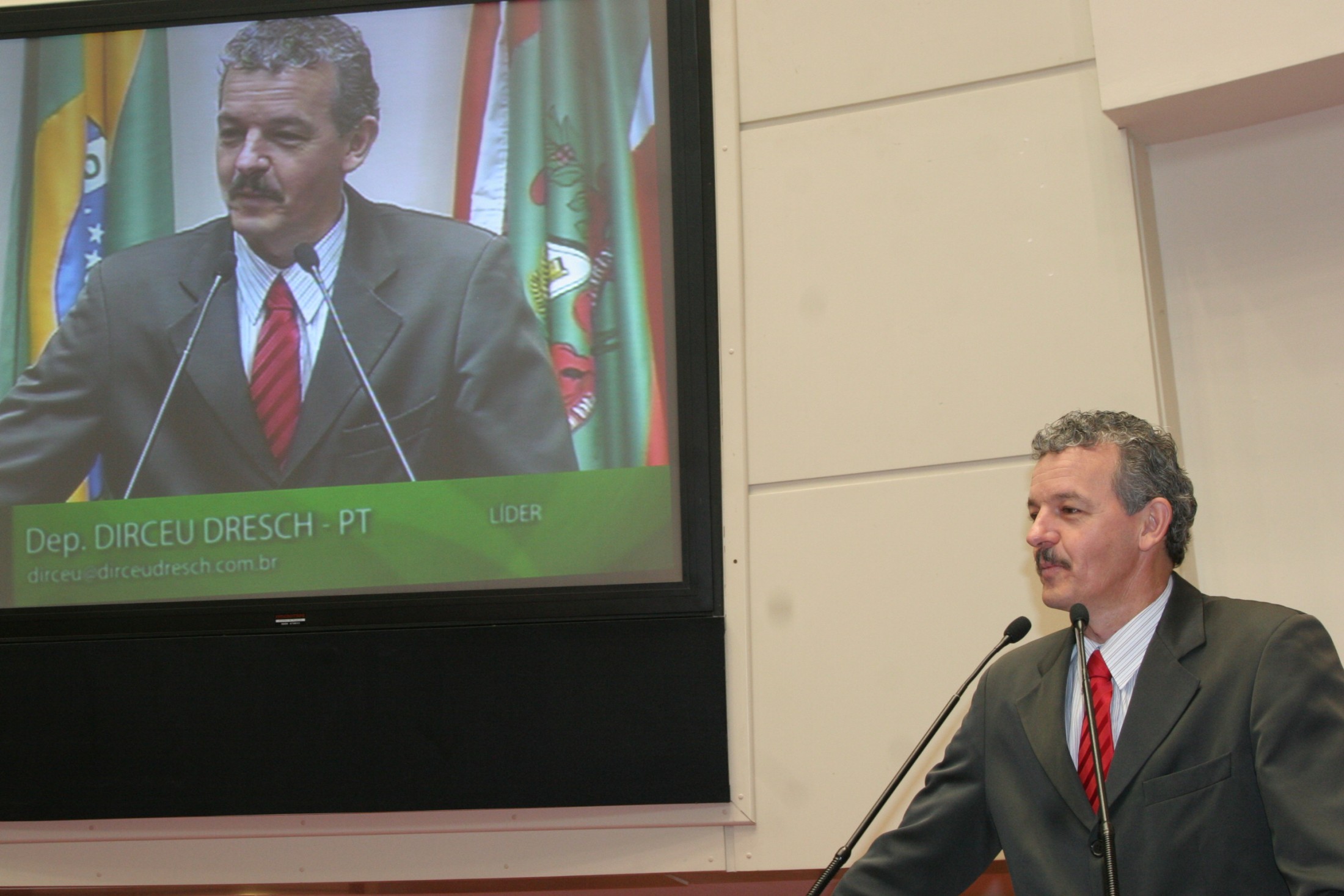 Deputado Dirceu Dresch (PT)