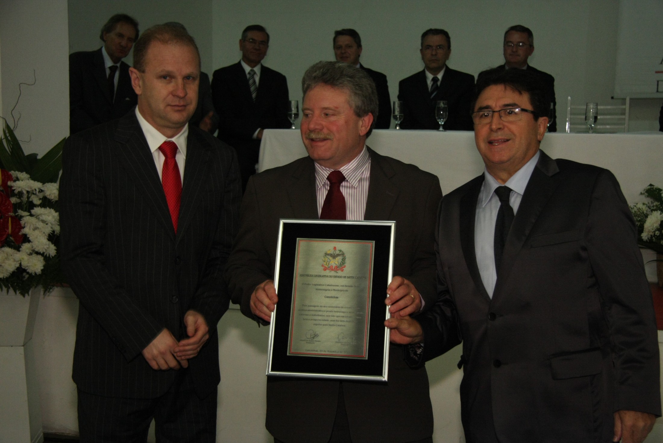 Sessão Solene em homenagem ao Município de Canoinhas