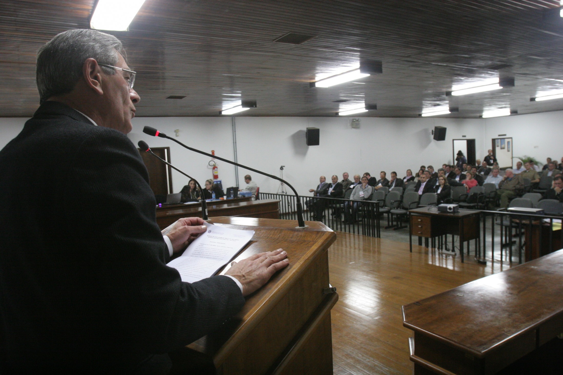 Audiência Pública Regional sobre o Plano Plurianual 2012-2015 e a Lei Orçamentária Anual (LOA) 2012 -  Canoinhas/SC