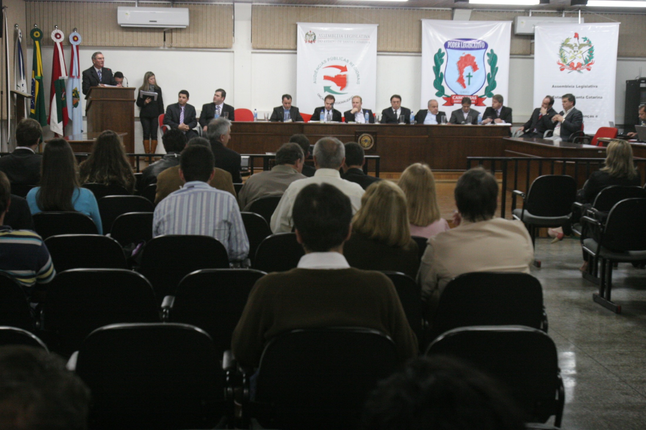 Audiência Pública Regional sobre o Plano Plurianual 2012-2015 e a Lei Orçamentária Anual (LOA) 2012 -  Canoinhas/SC
