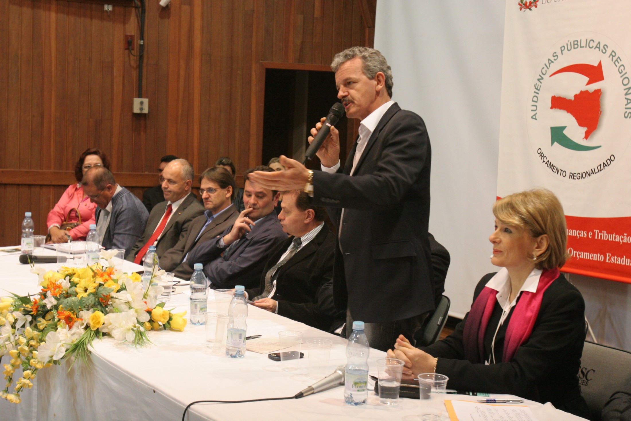 Audiência Pública Regional sobre o Plano Plurianual 2012-2015 e a Lei Orçamentária Anual (LOA) 2012 - Lages / SC