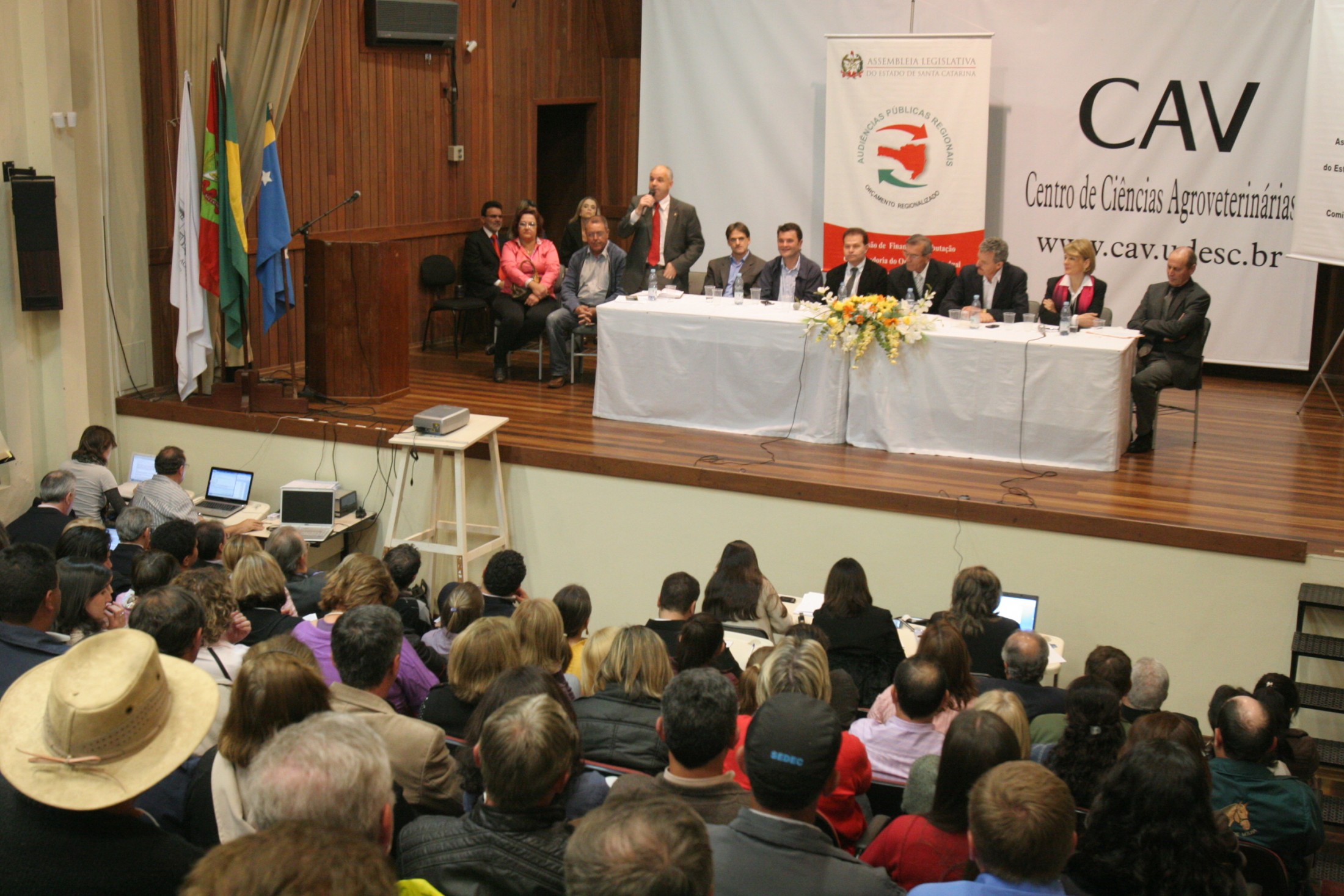 Audiência Pública Regional sobre o Plano Plurianual 2012-2015 e a Lei Orçamentária Anual (LOA) 2012 - Lages / SC