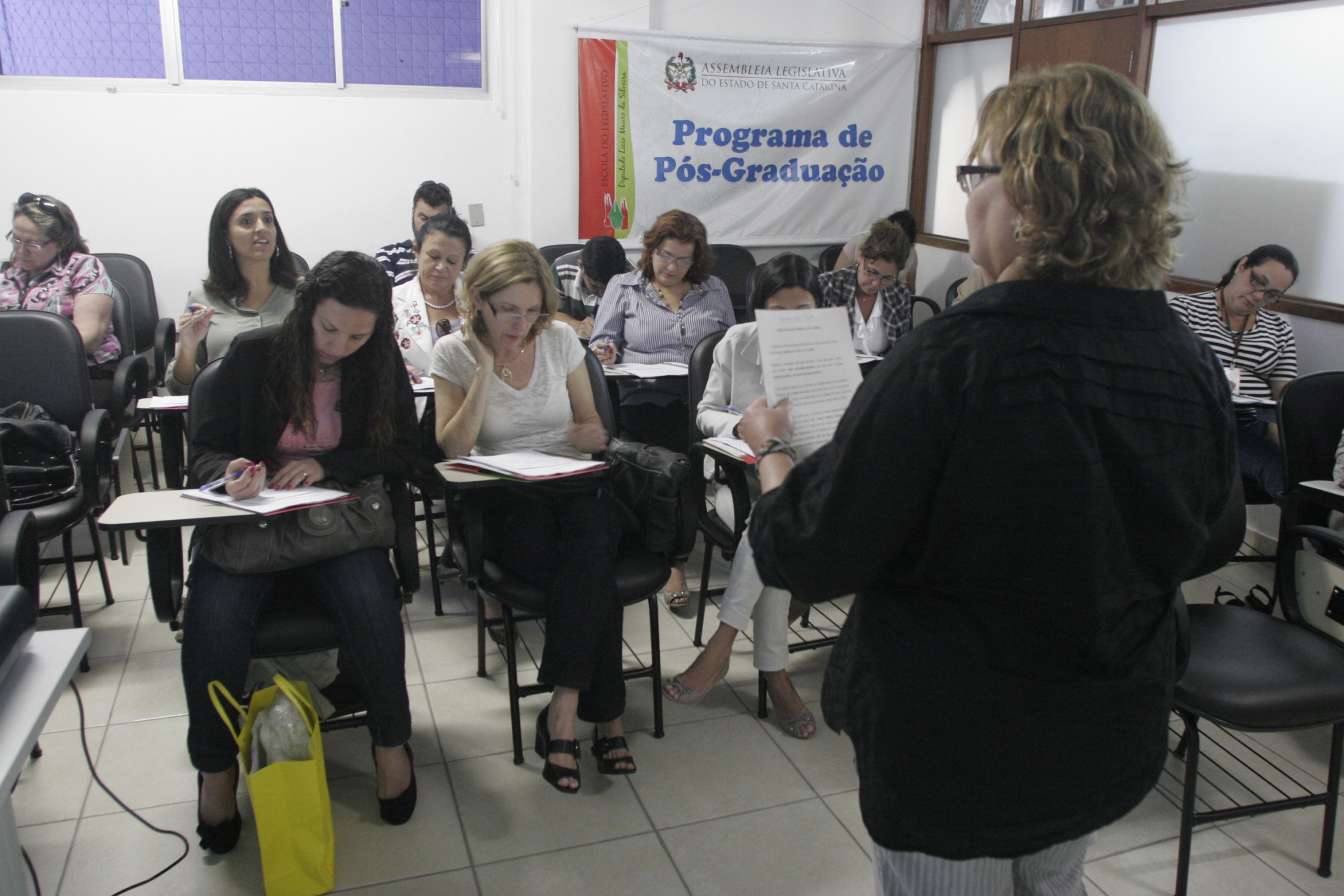 Curso da Escola do Legislativo - Taquígrafos