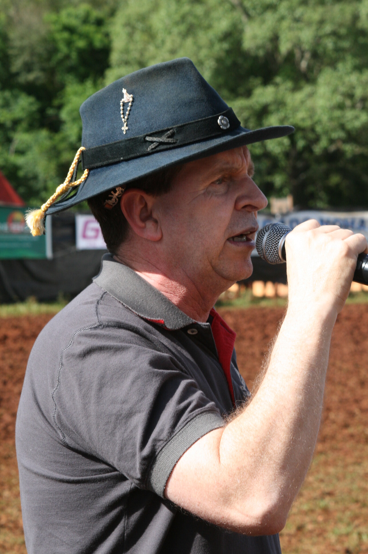Eskudlark presente no rodeio em Santa Terezinha do Progresso