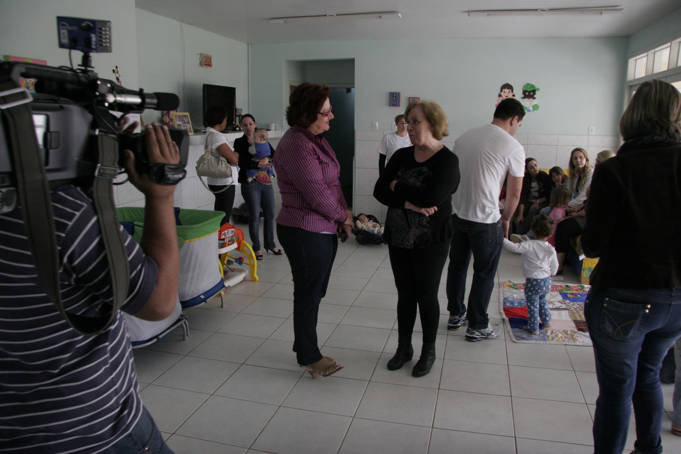 Visita à Associação Beneficente Nossa Casa em Criciúma