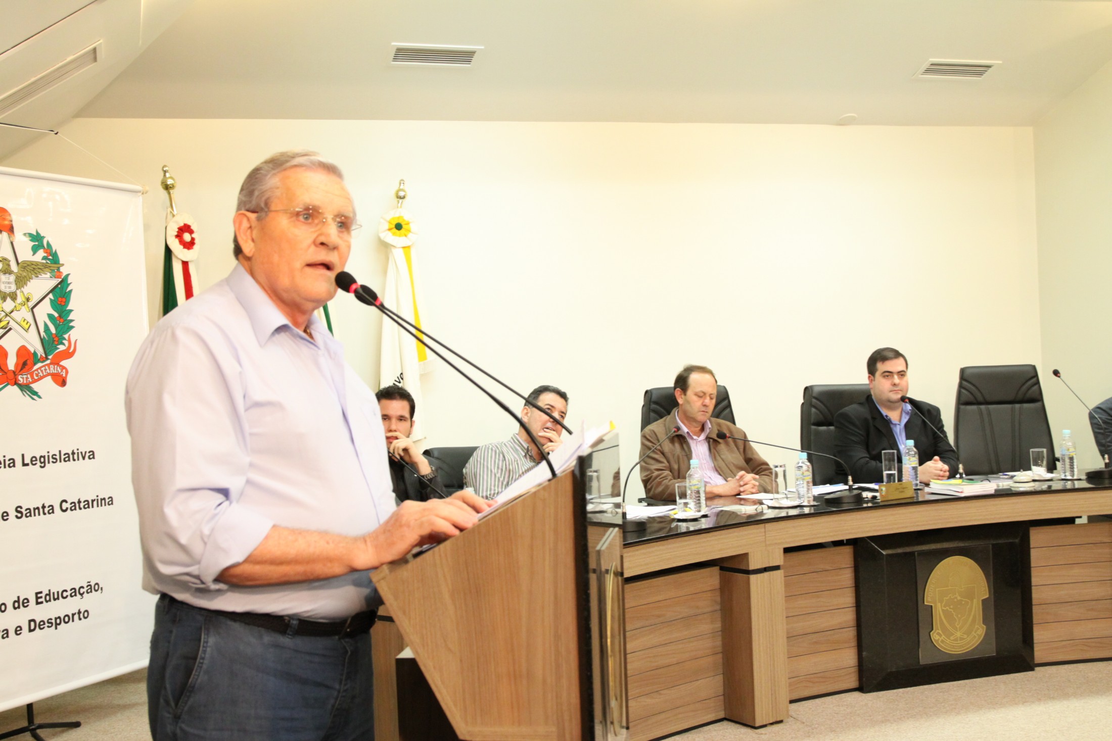 Audiência Pública - Ginásio Arthur Muller - Jaraguá do Sul