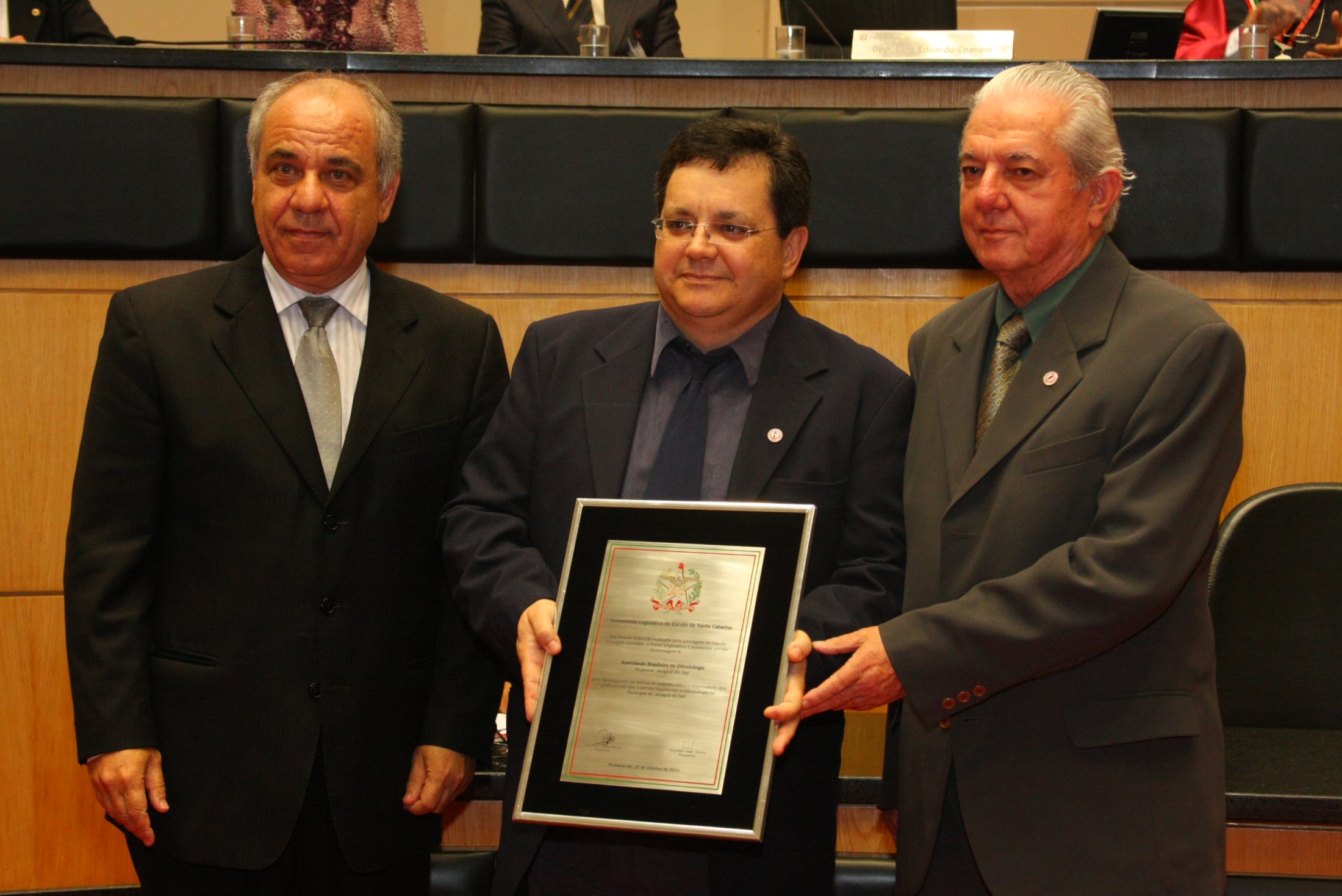 Sessão Especial em homenagem aos Cirurgiões Dentistas