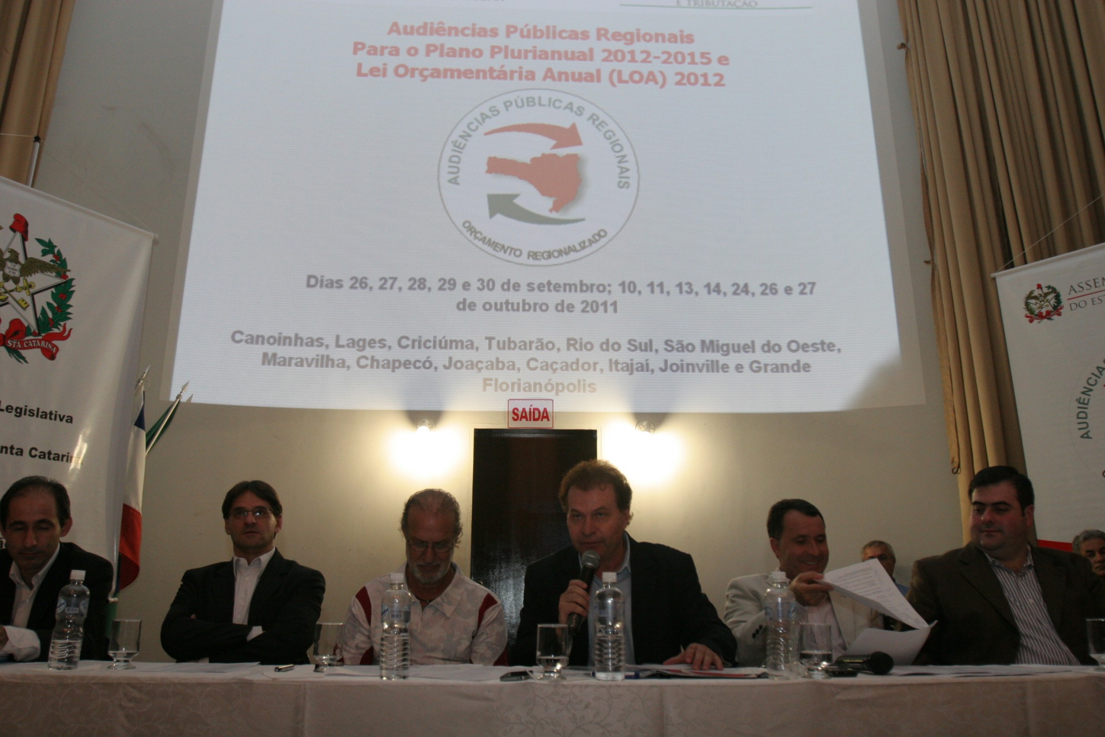 Audiência Pública Regional - Itajaí / SC