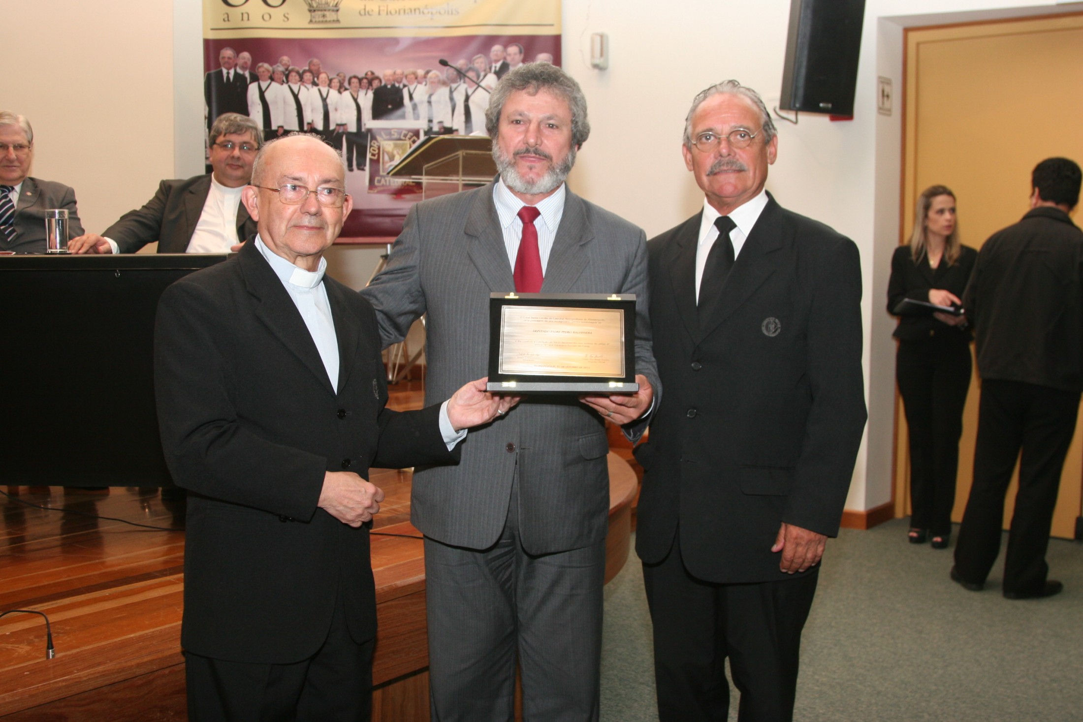 Ato Solene em comemoração ao sexagésimo aniversário do Coral Santa Cecília da Catedral Metropolitana de Florianópolis