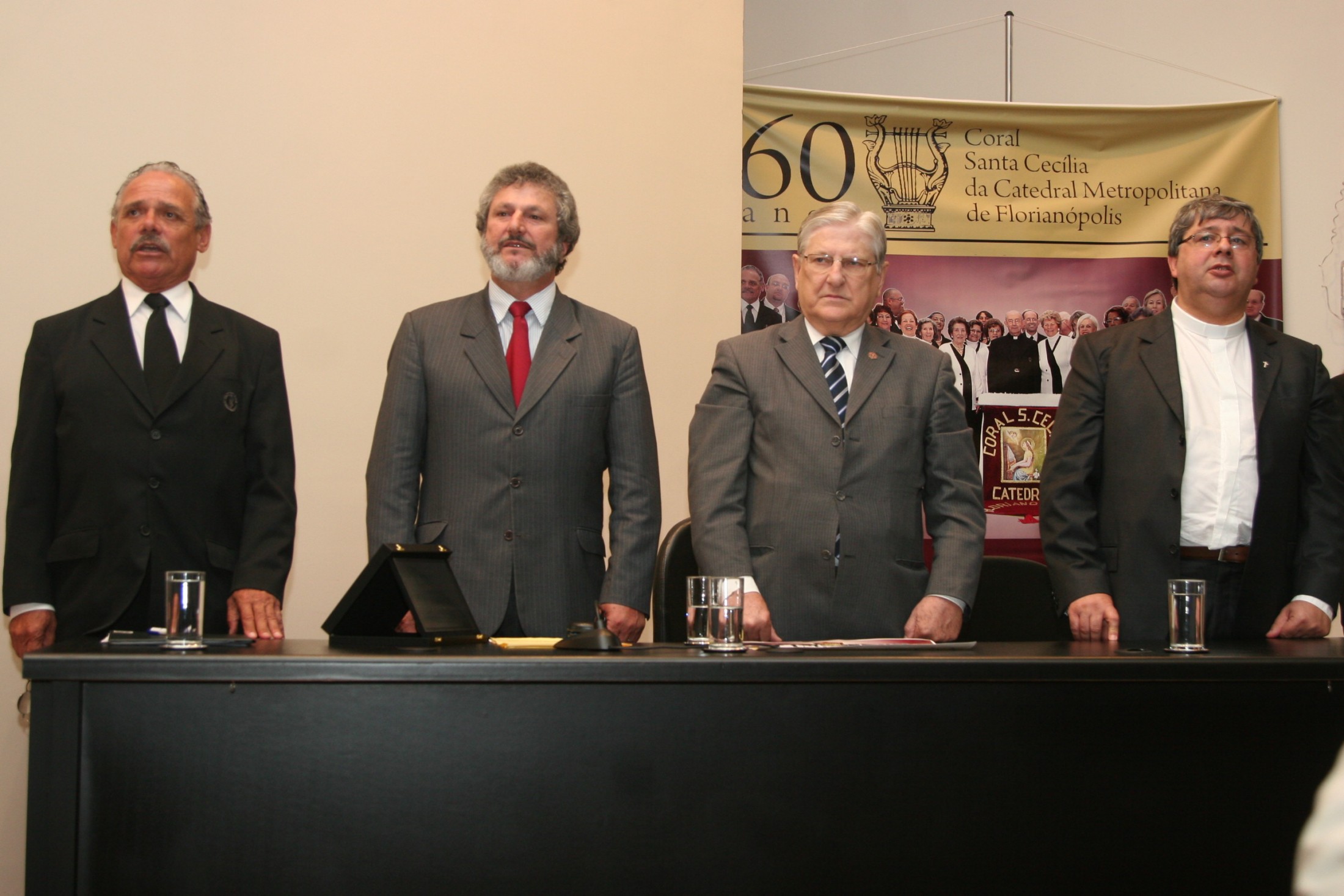 Ato Solene em comemoração ao sexagésimo aniversário do Coral Santa Cecília da Catedral Metropolitana de Florianópolis