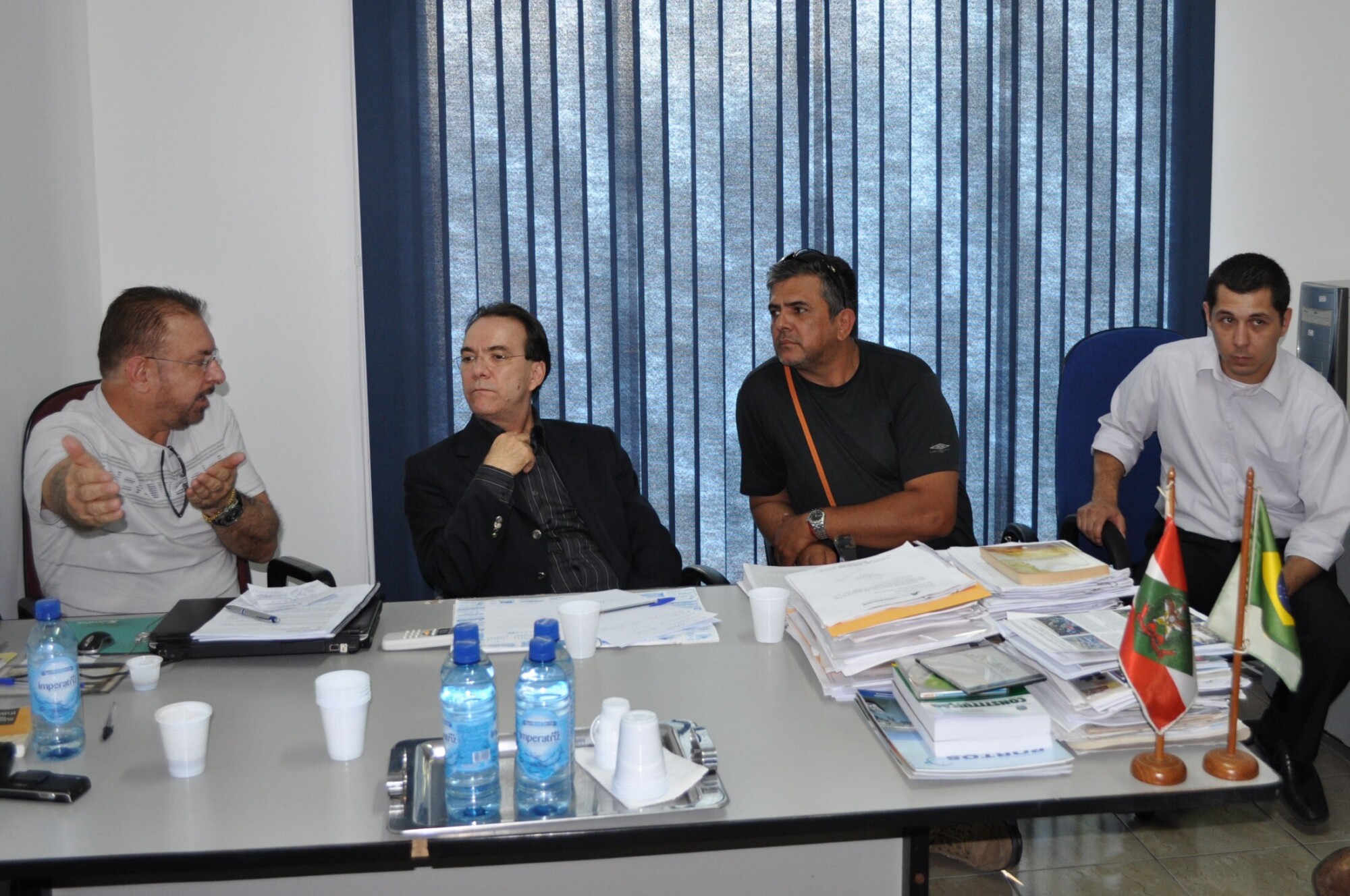 Dos Gabinetes- Deputado Volnei Morastoni participou de reunião com representantes dos trabalhadores