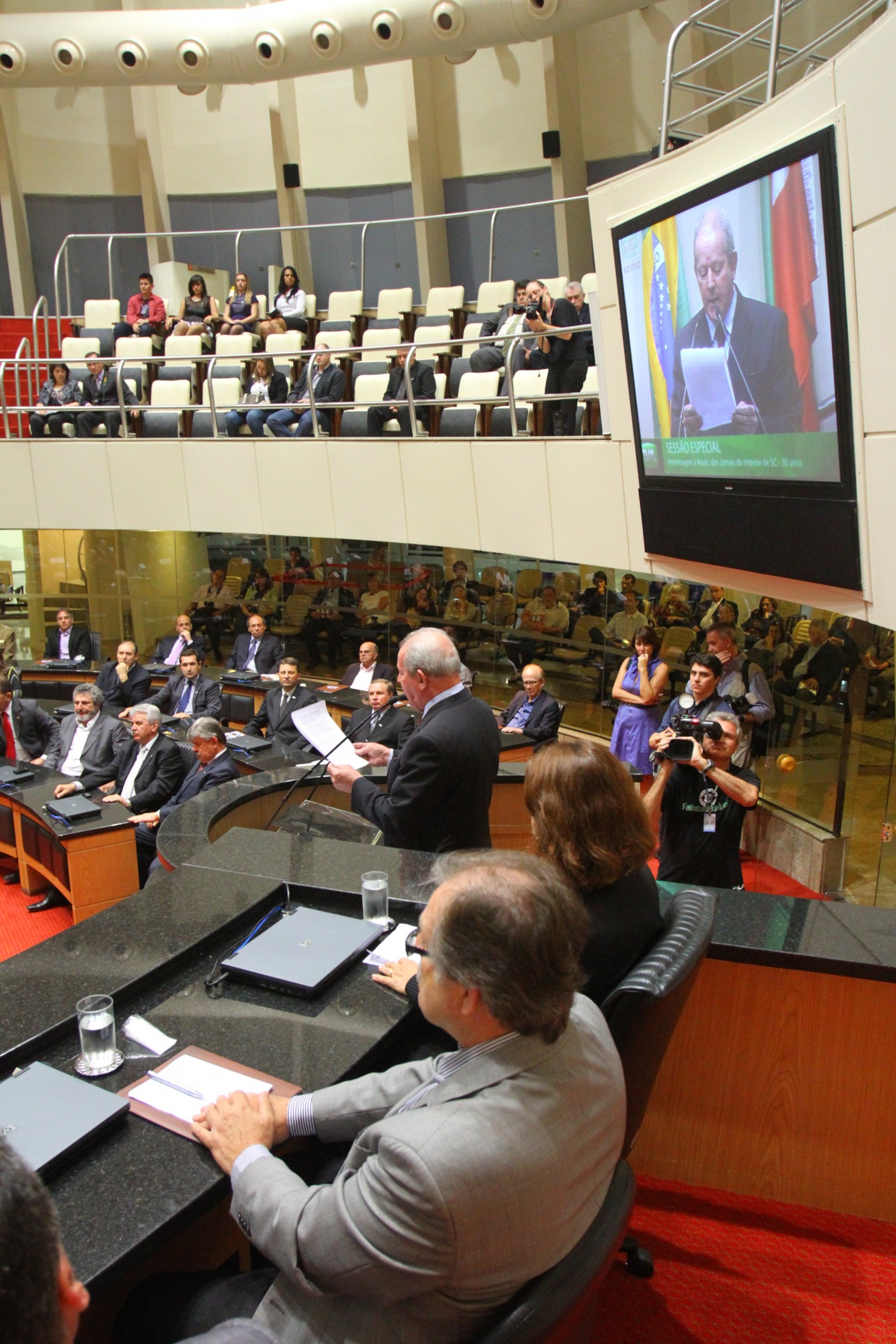 Sessão Especial em homenagem à Associação dos Jornais do Interior de Santa Catarina - ADJORI