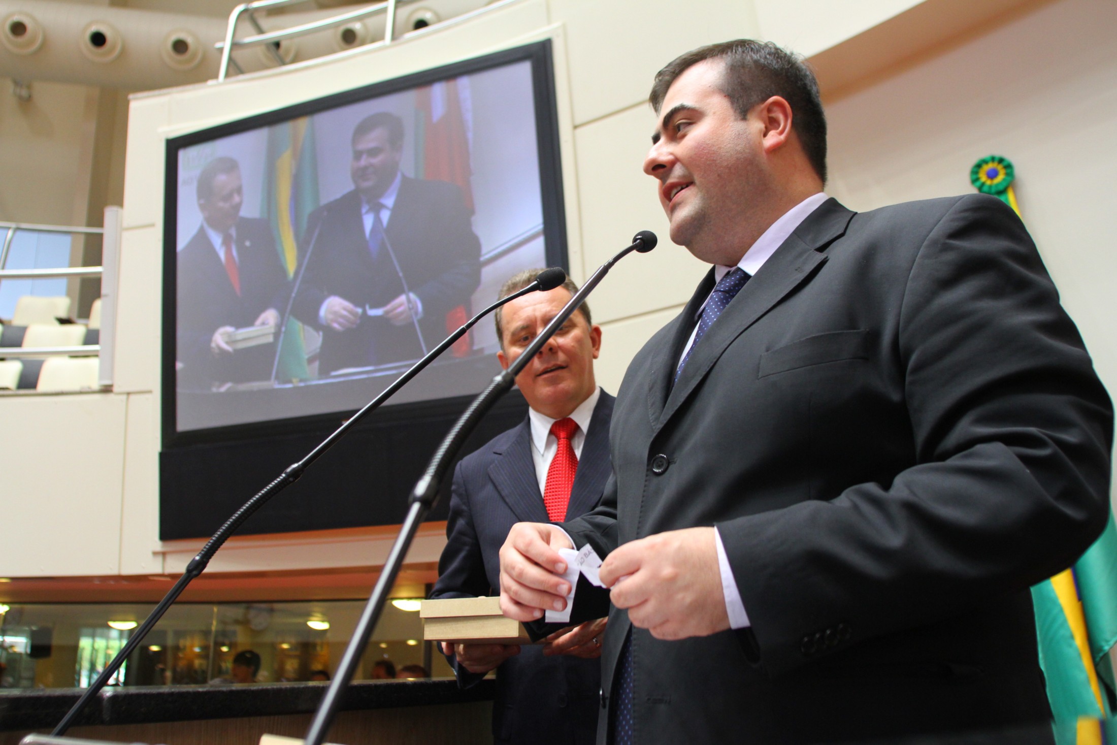 Sorteio das Escolas - Parlamento Jovem 2012