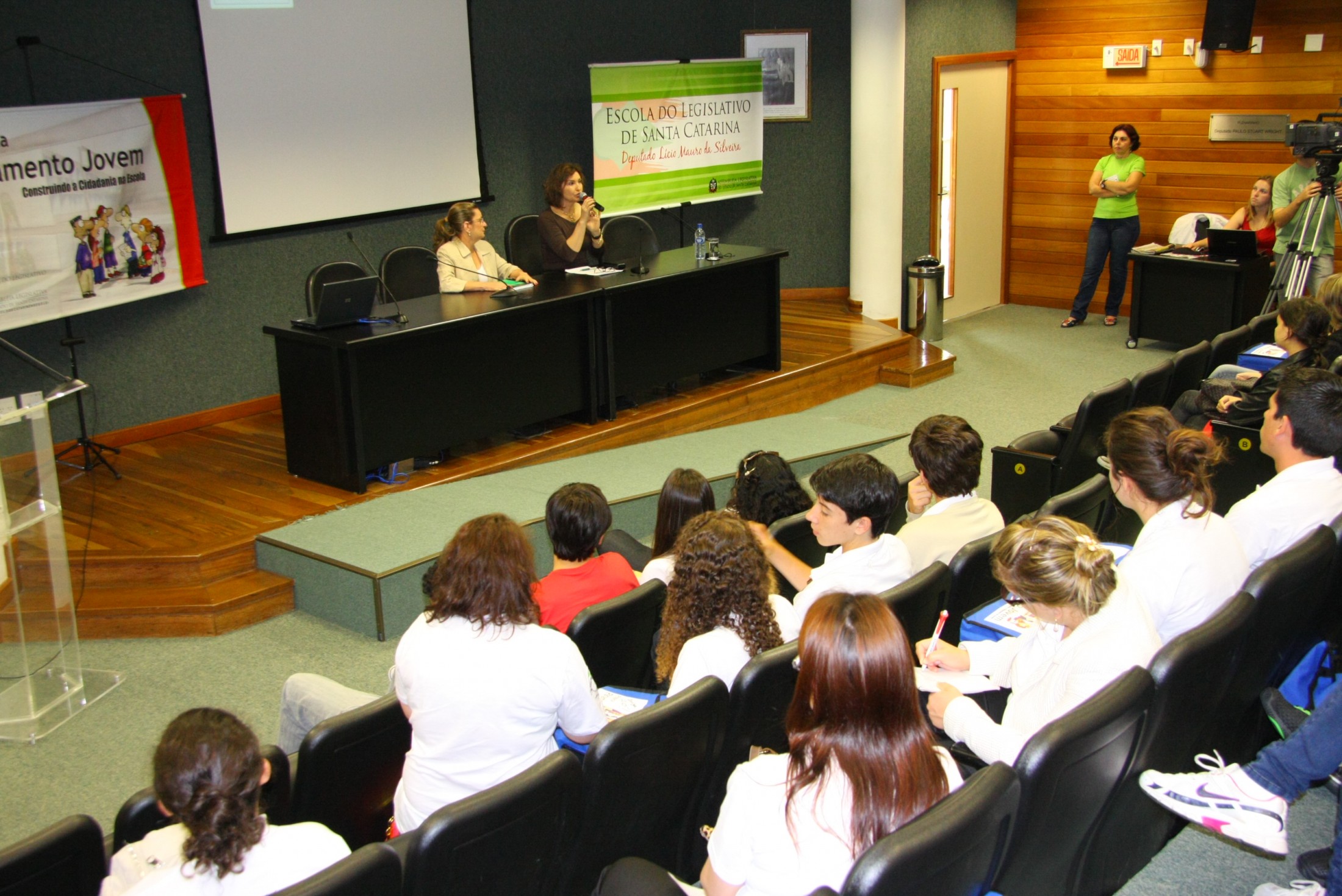 12ª Edição do Programa Parlamento Jovem - Escola do Legislativo Deputado Lício Mauro da Silveira