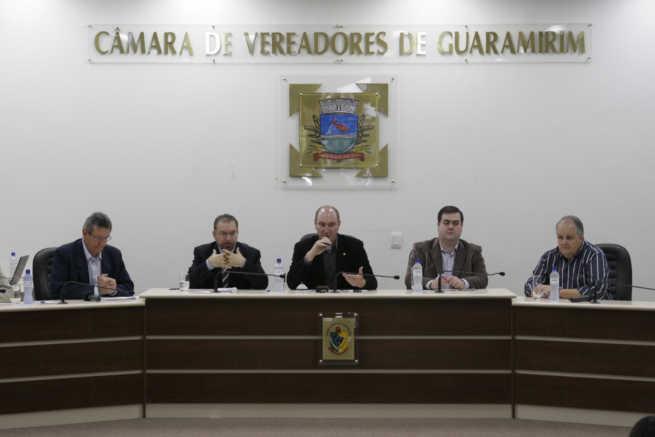 Audiência Pública referente ao Fórum Parlamentar para acompanhar e debater a Situação Econômica dos Hospitais Filantrópicos e Fundações Hospitalares do Estado de Santa Catarina - Guaramirim