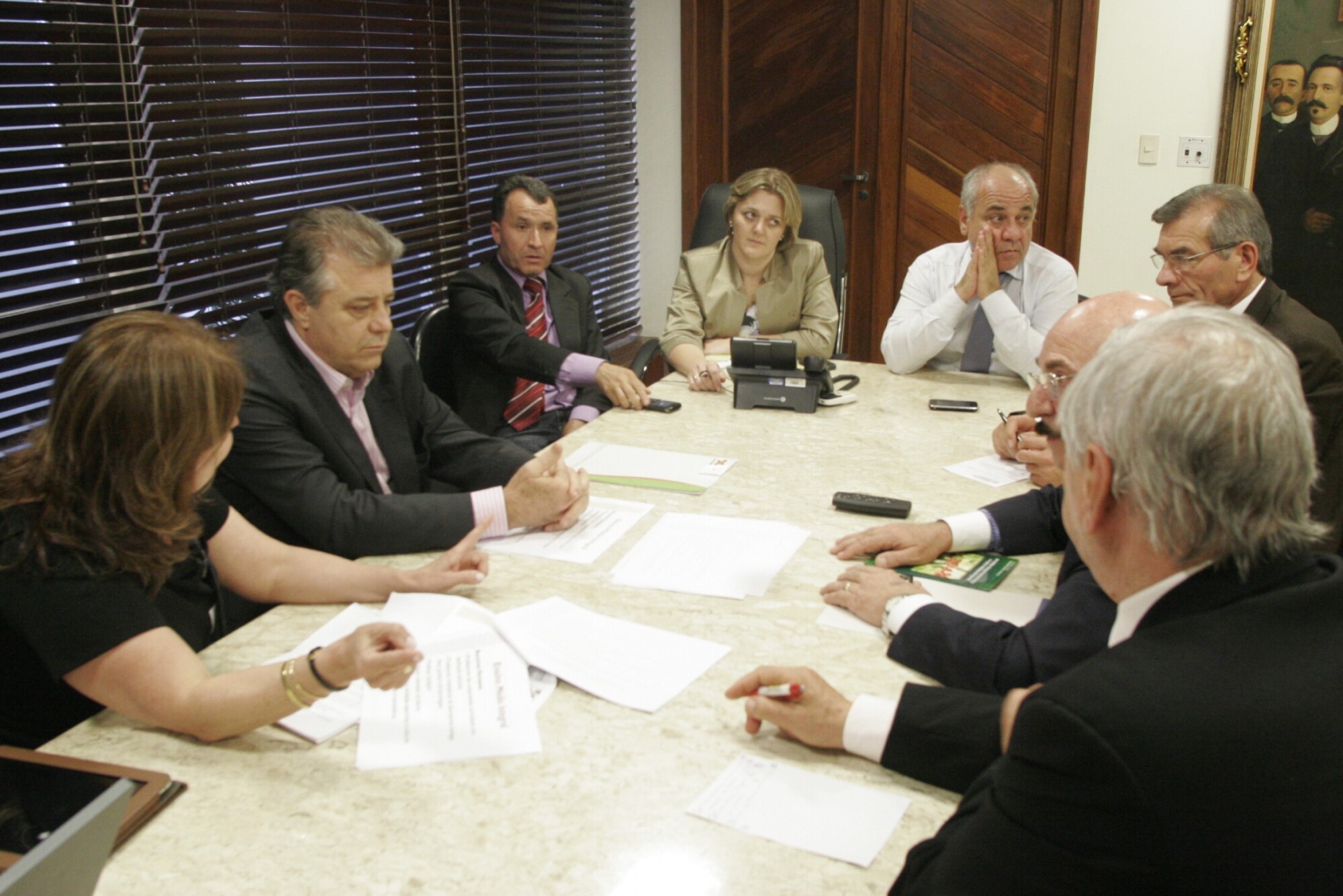 Tebaldi apresenta projeto de ensino médio integrado a líderes partidários