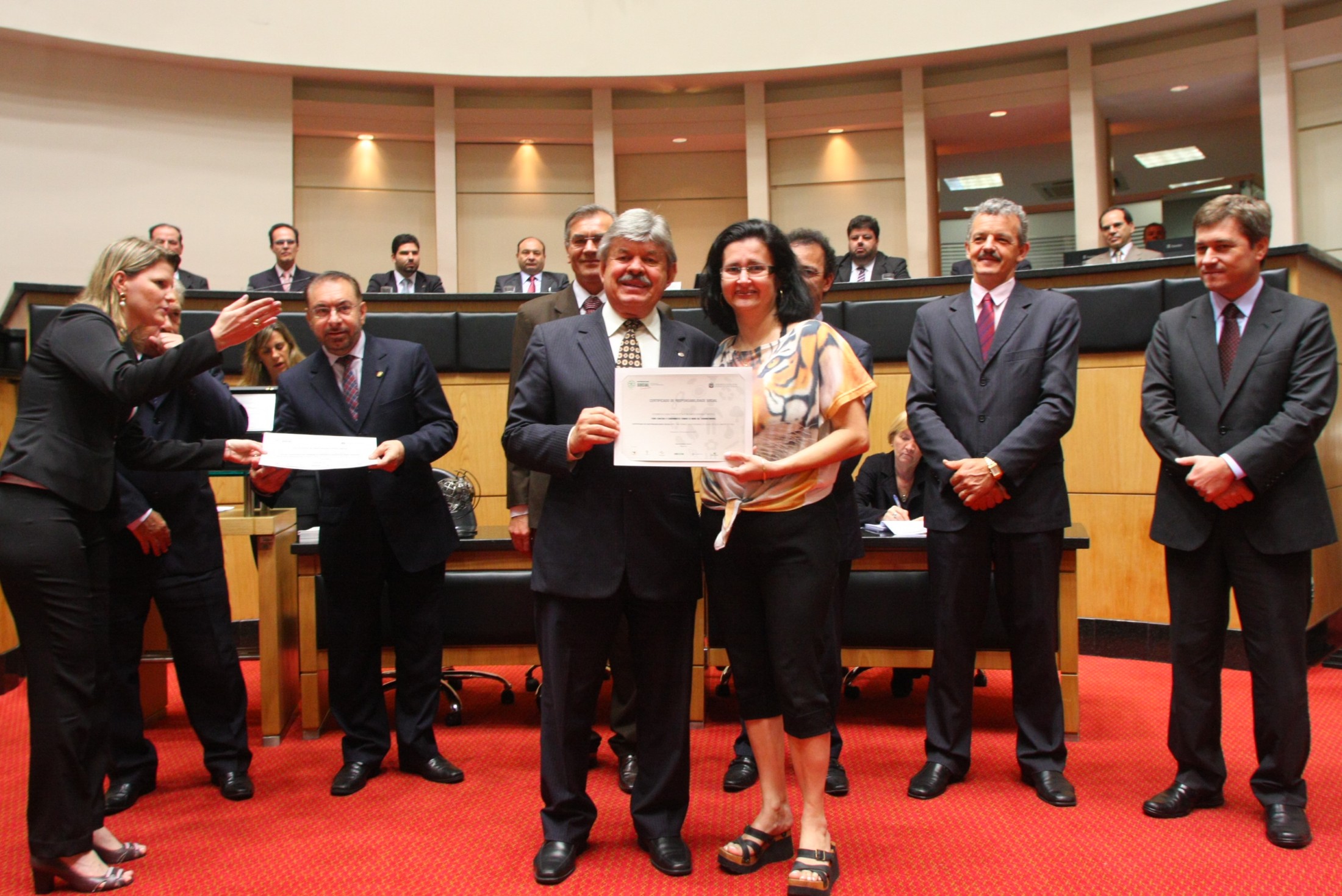 Sessão Especial de Certificação de Responsabilidade Social - 2011