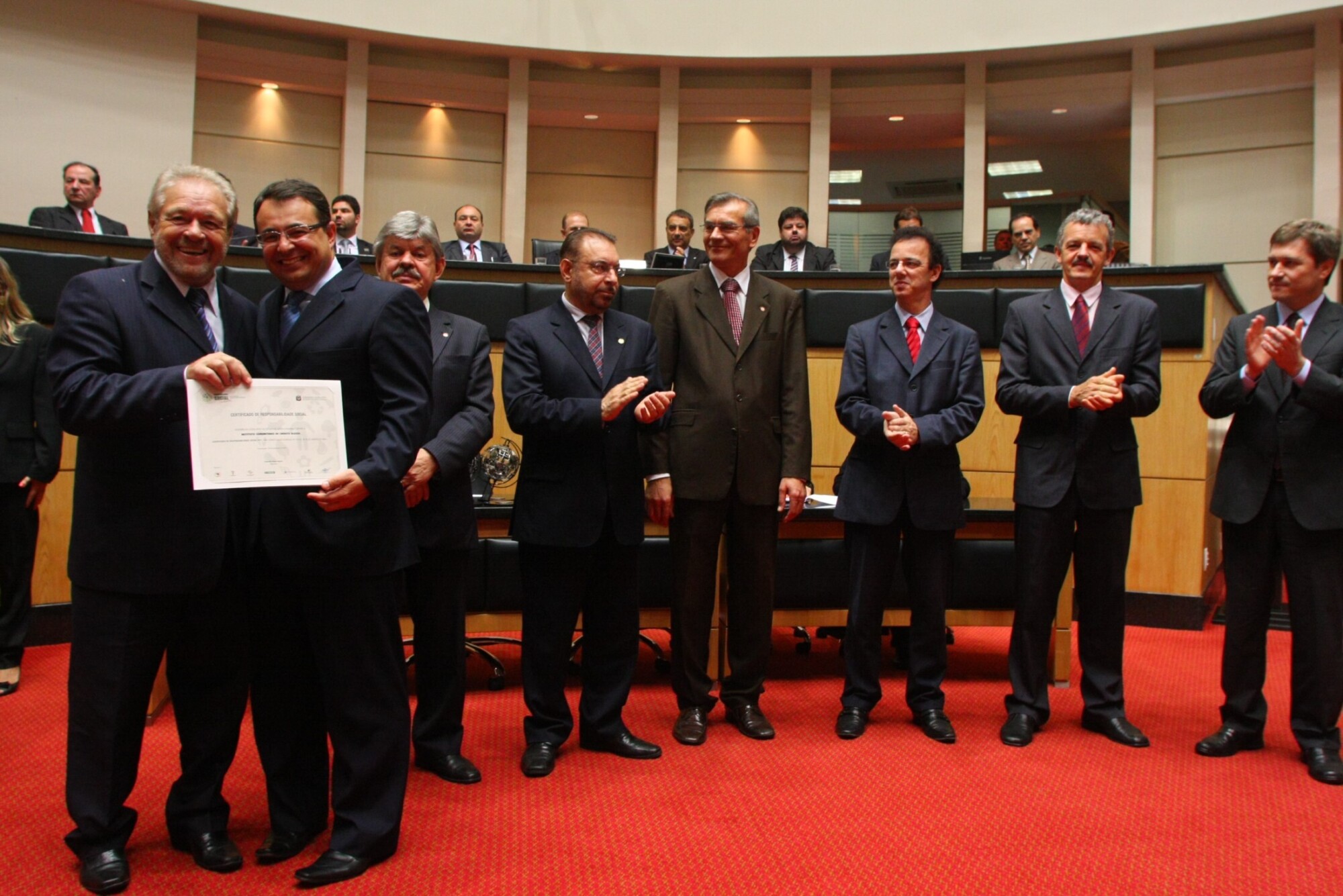Sessão Especial de Certificação de Responsabilidade Social - 2011
