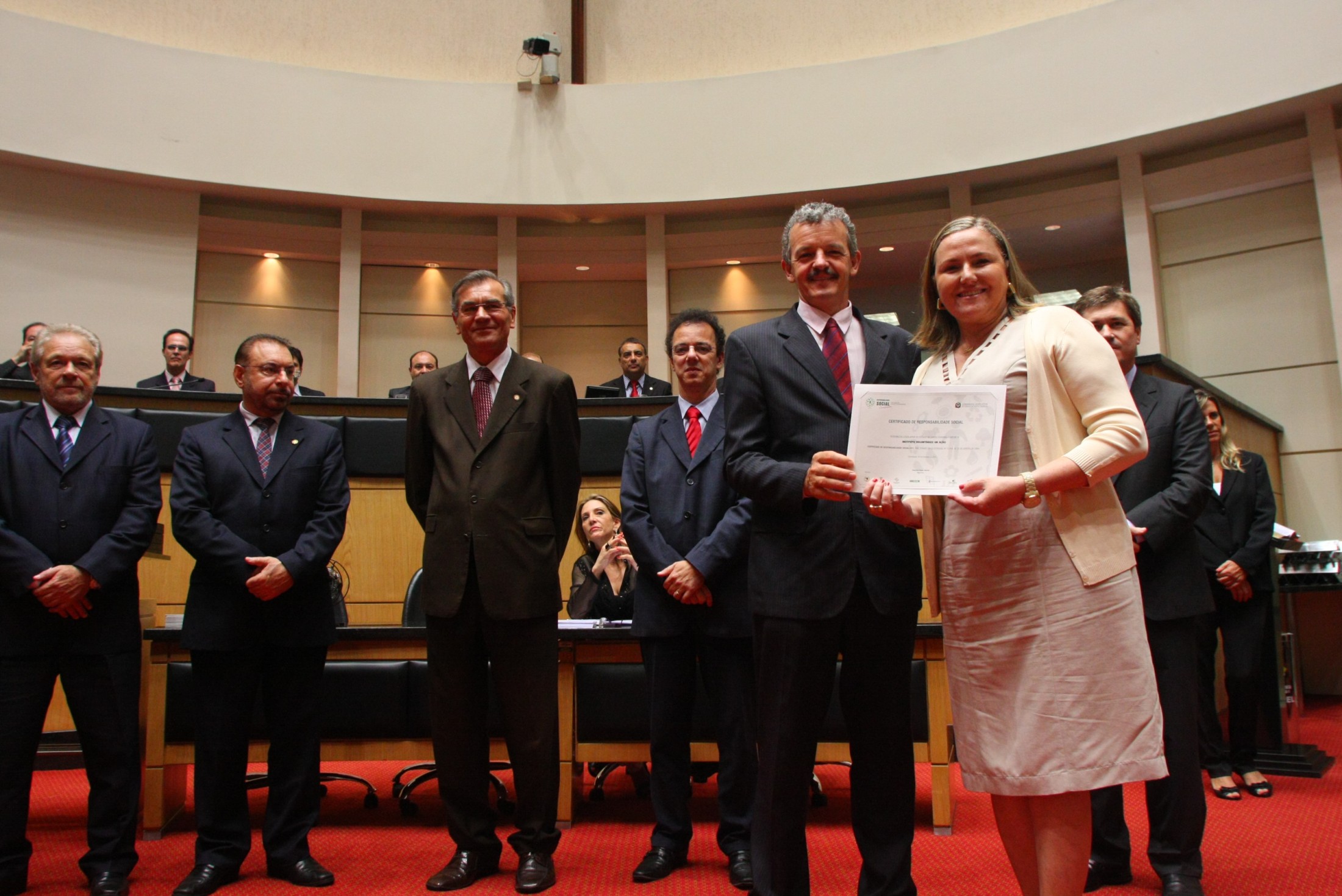 Sessão Especial de Certificação de Responsabilidade Social - 2011