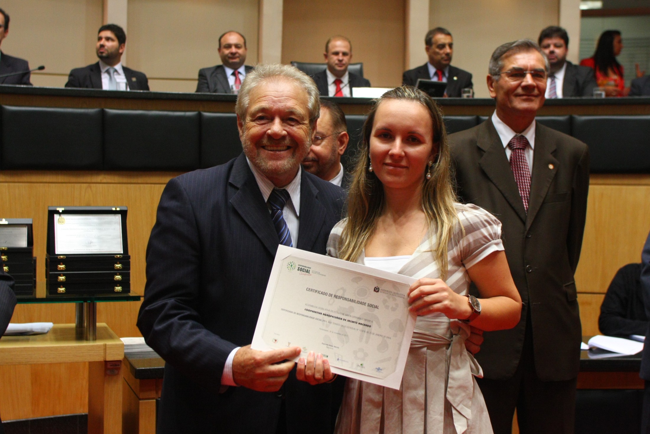 Sessão Especial de Certificação de Responsabilidade Social - 2011