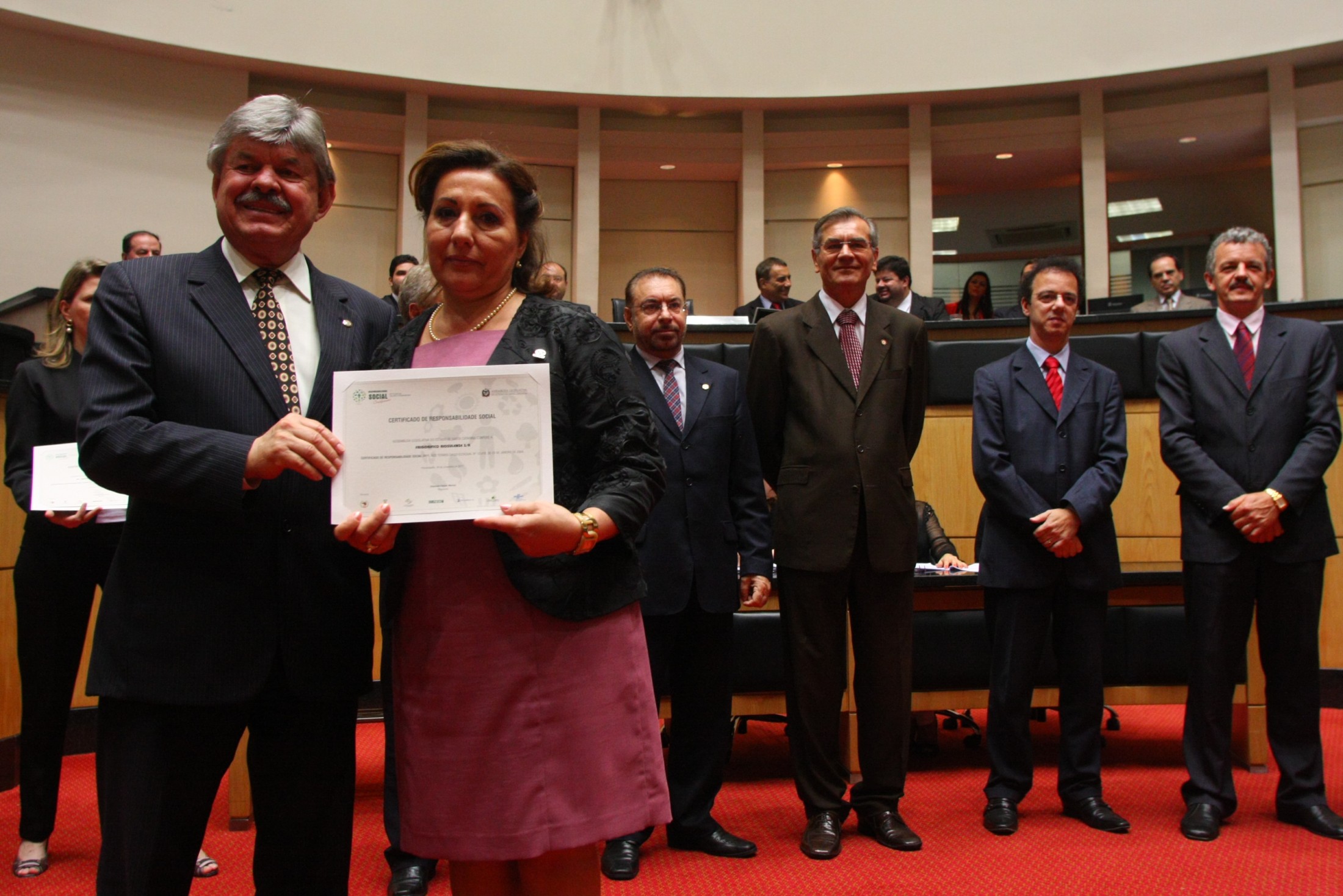 Sessão Especial de Certificação de Responsabilidade Social - 2011