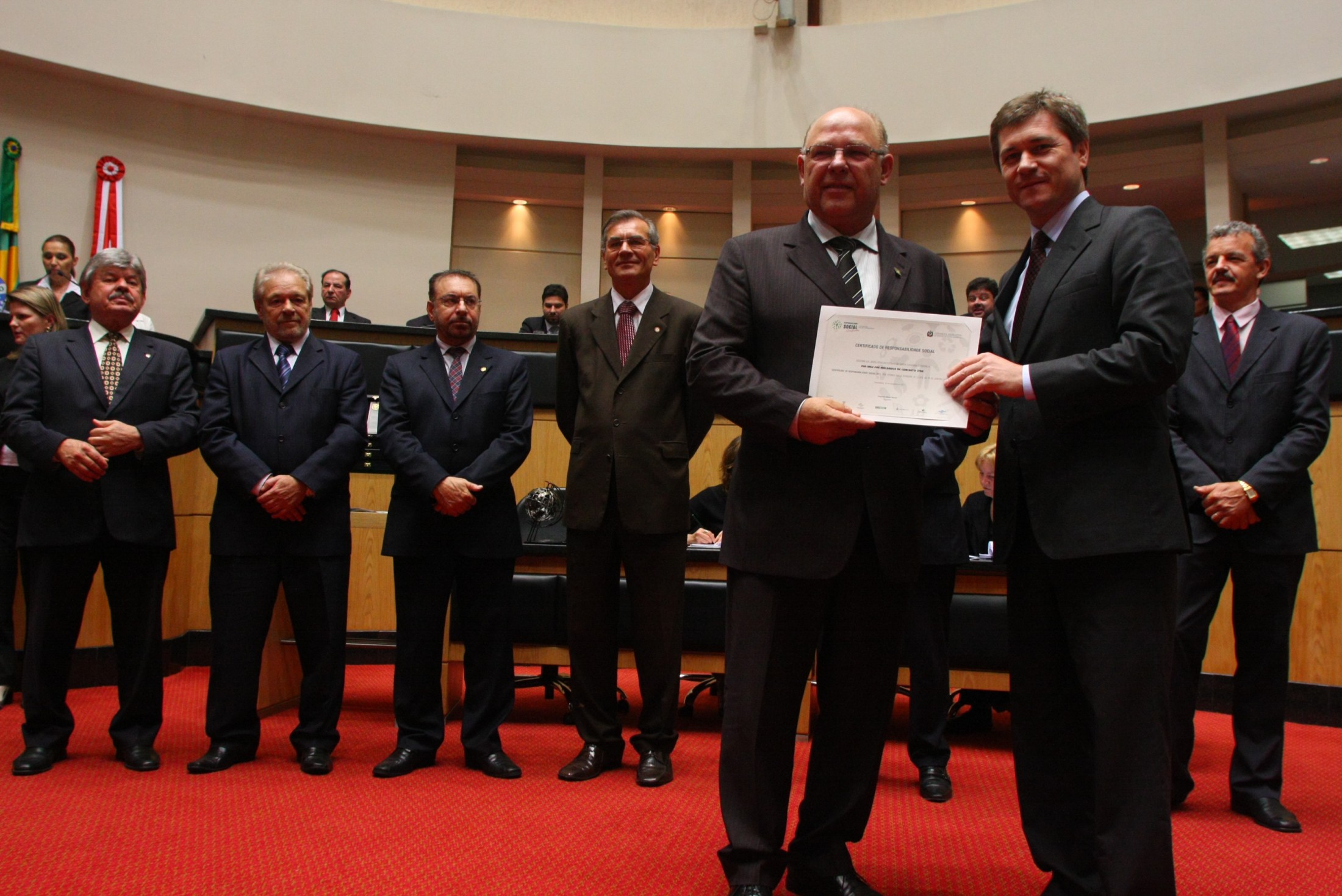 Sessão Especial de Certificação de Responsabilidade Social - 2011