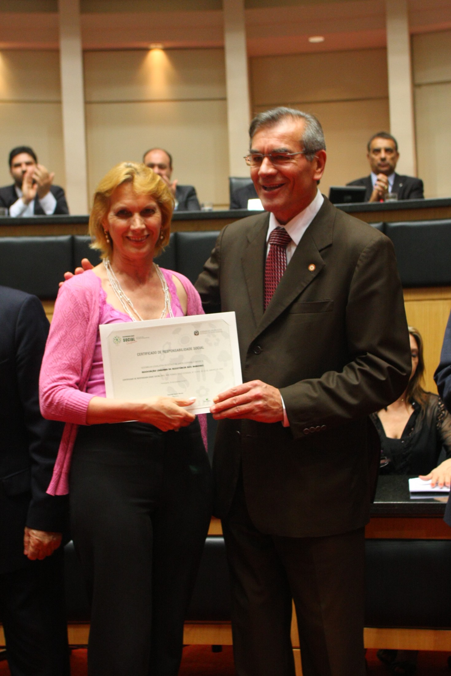 Sessão Especial de Certificação de Responsabilidade Social - 2011