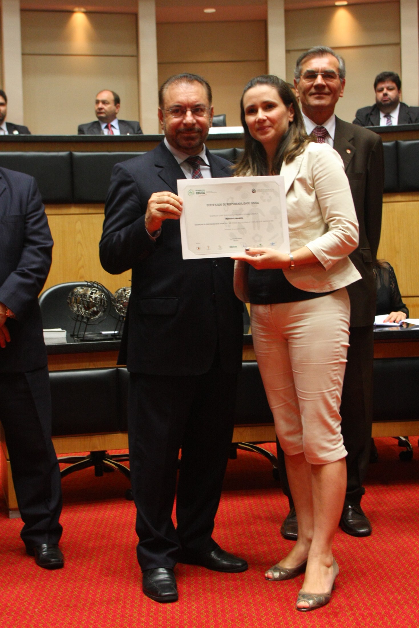 Sessão Especial de Certificação de Responsabilidade Social - 2011