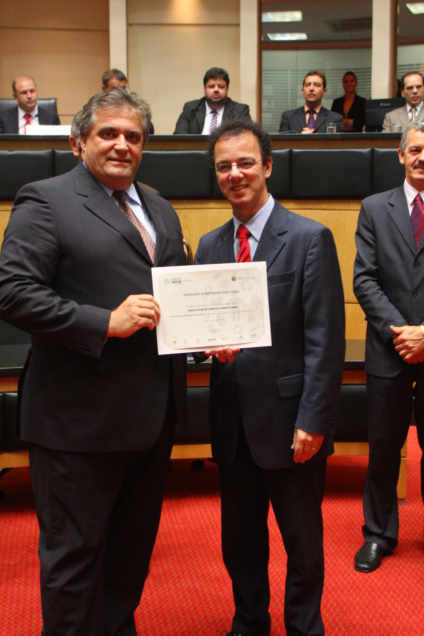Sessão Especial de Certificação de Responsabilidade Social - 2011