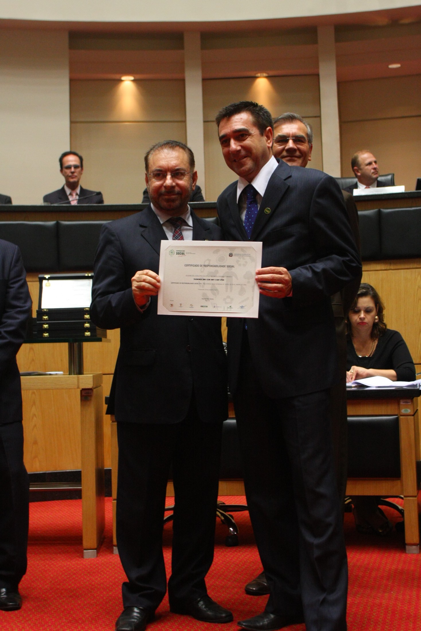 Sessão Especial de Certificação de Responsabilidade Social - 2011