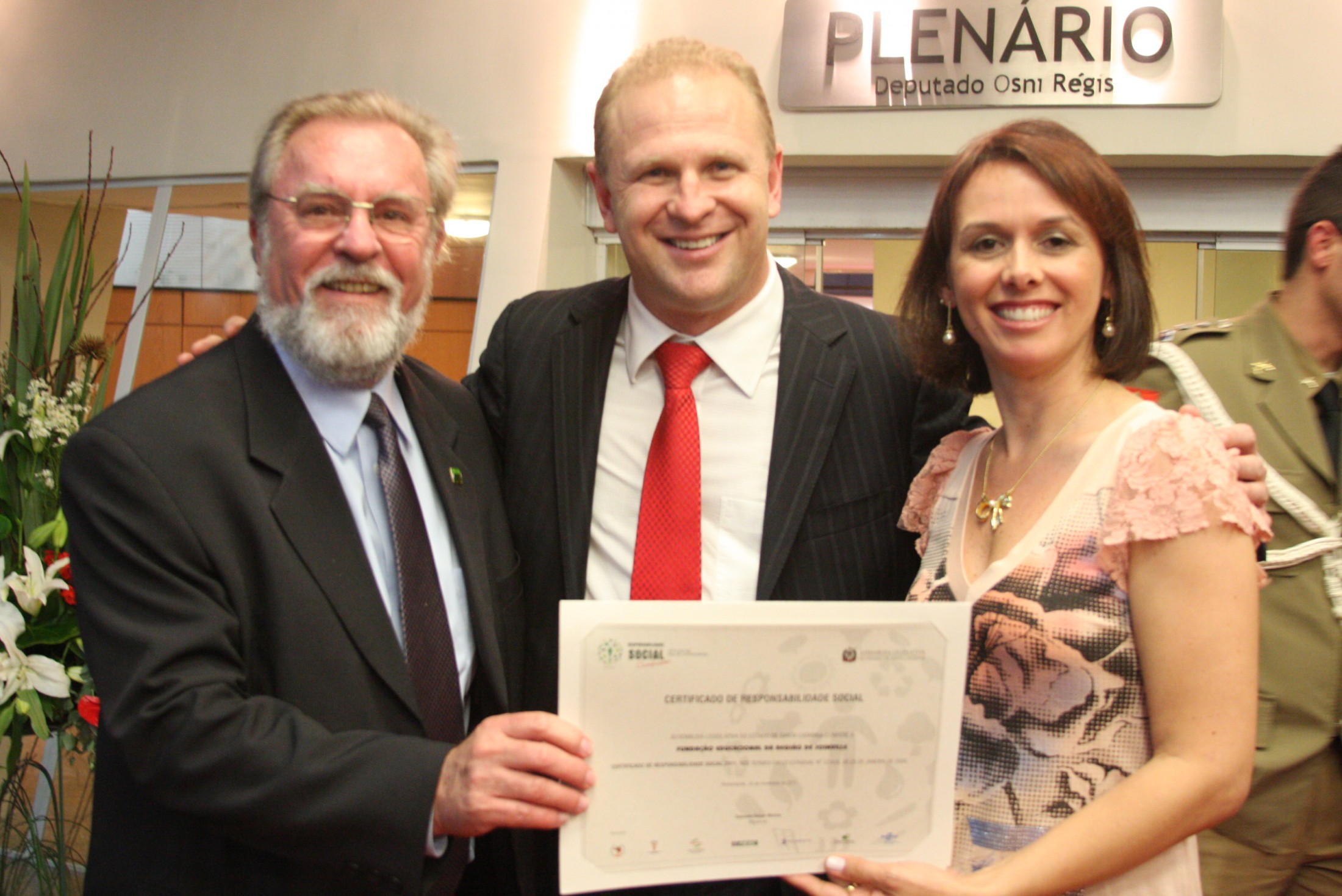 Sessão Especial de Certificação de Responsabilidade Social - 2011