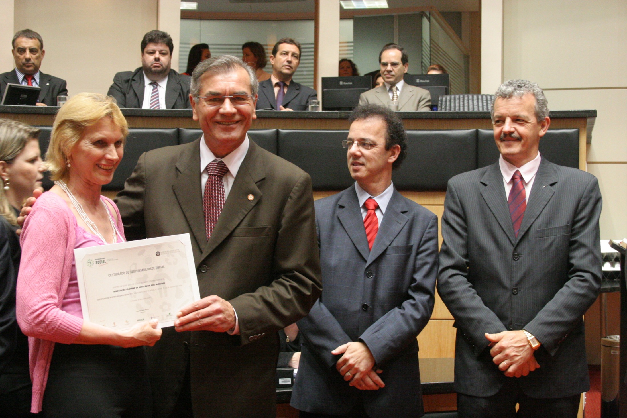 Sessão Especial de Certificação de Responsabilidade Social - 2011
