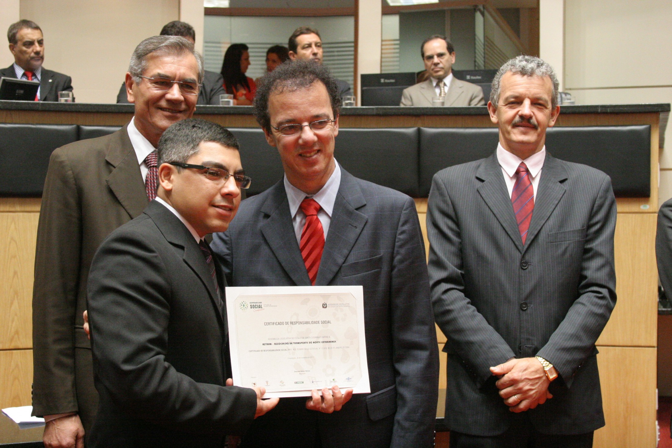 Sessão Especial de Certificação de Responsabilidade Social - 2011