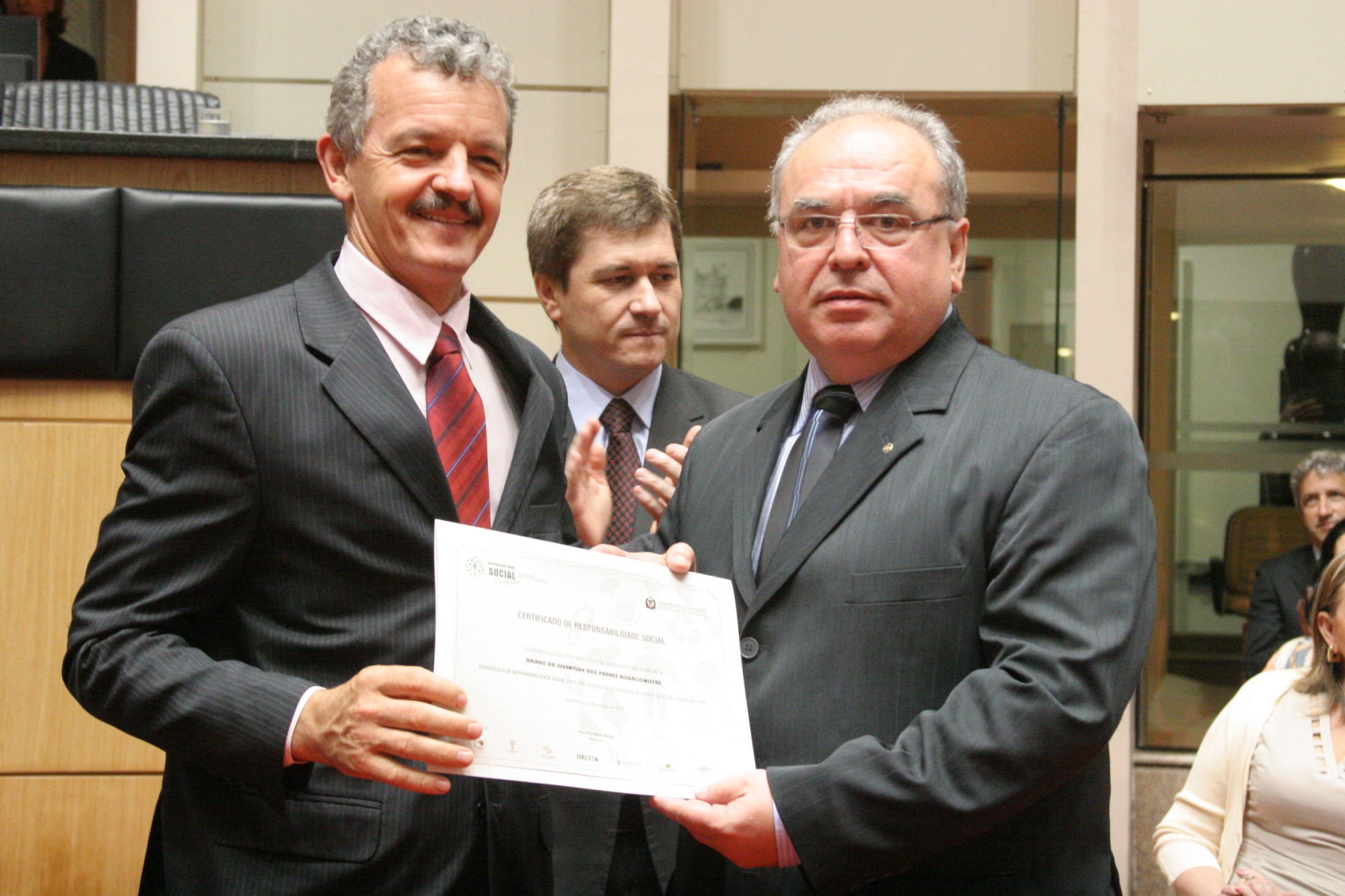 Sessão Especial de Certificação de Responsabilidade Social - 2011