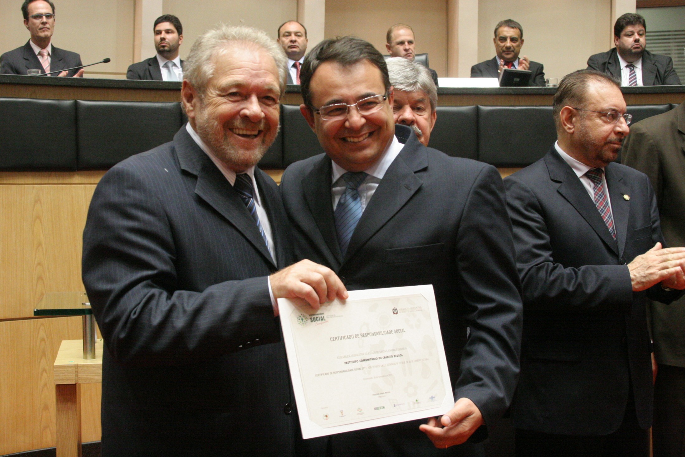 Sessão Especial de Certificação de Responsabilidade Social - 2011