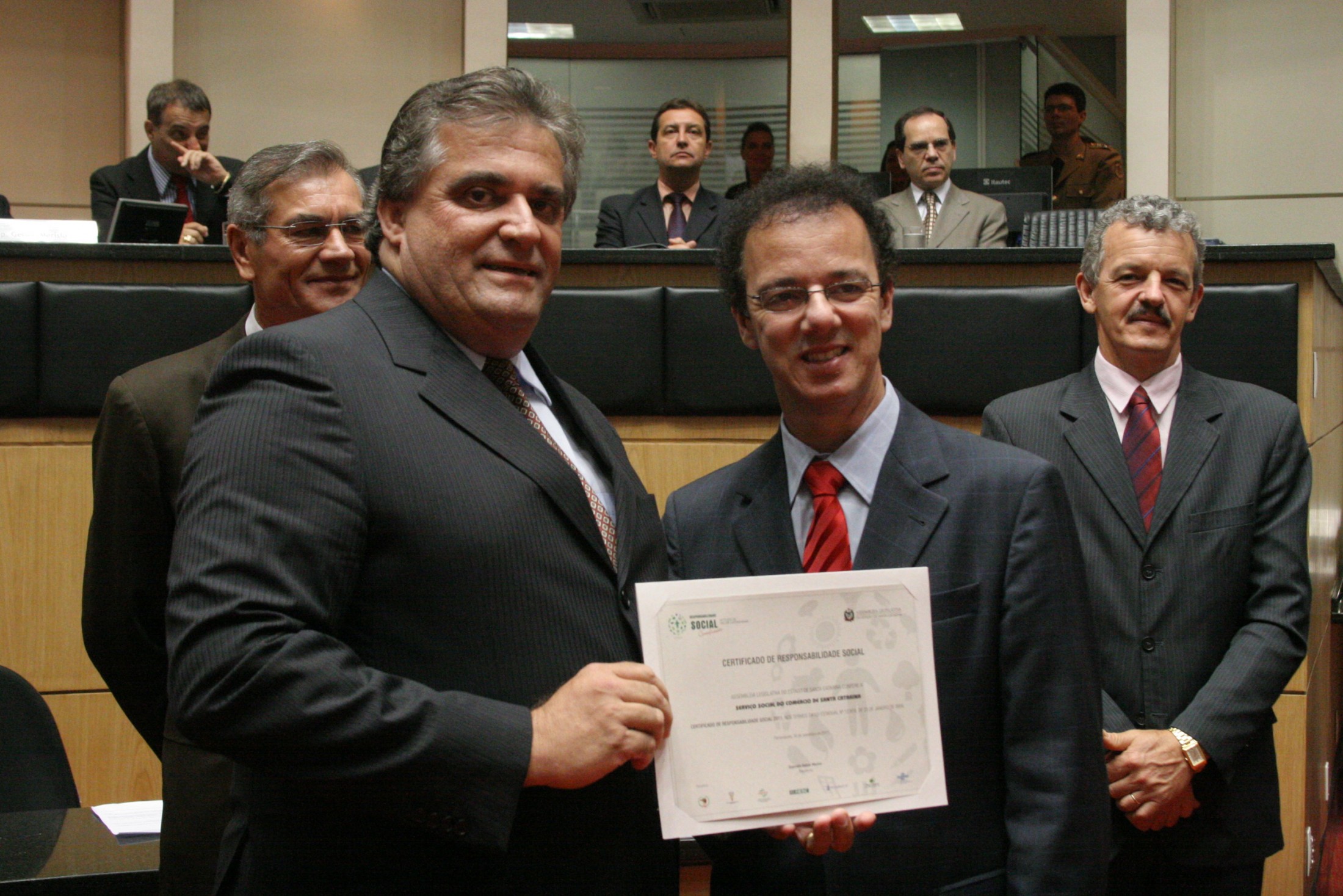 Sessão Especial de Certificação de Responsabilidade Social - 2011