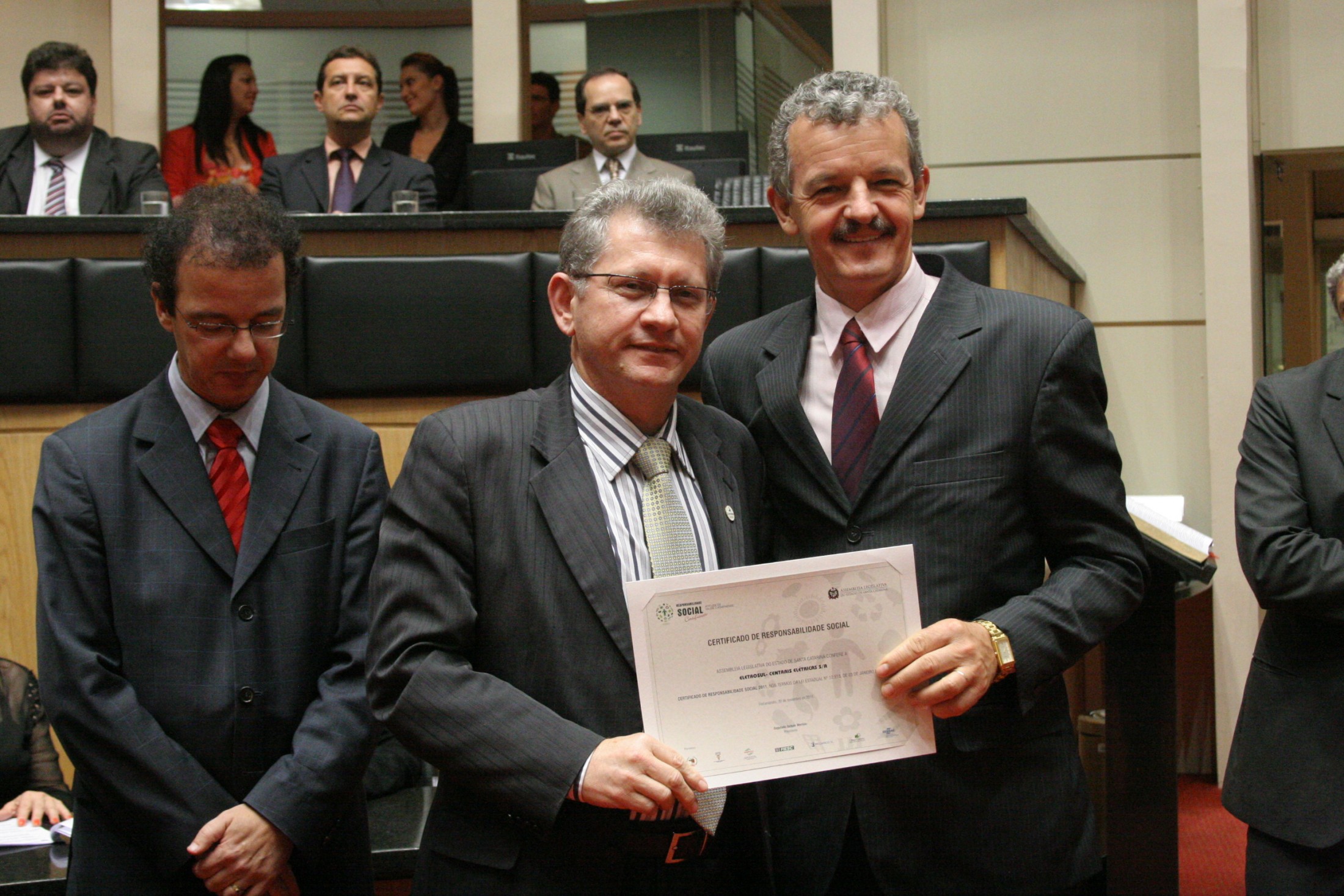 Sessão Especial de Certificação de Responsabilidade Social - 2011