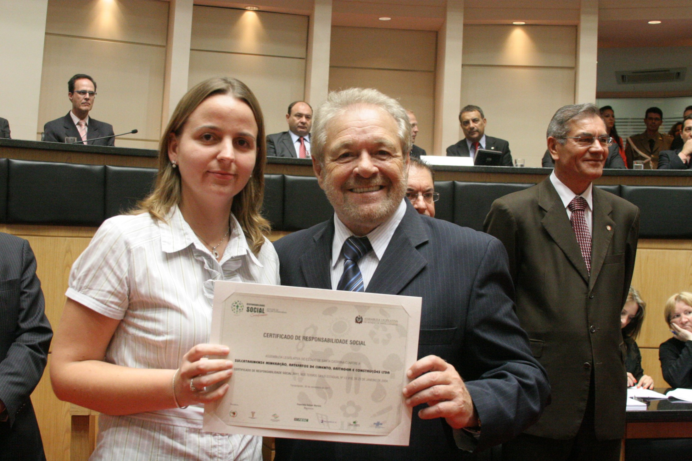 Sessão Especial de Certificação de Responsabilidade Social - 2011