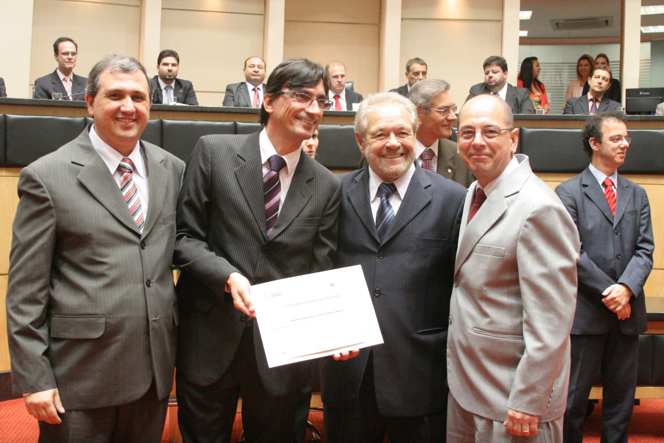 Sessão Especial de Certificação de Responsabilidade Social - 2011