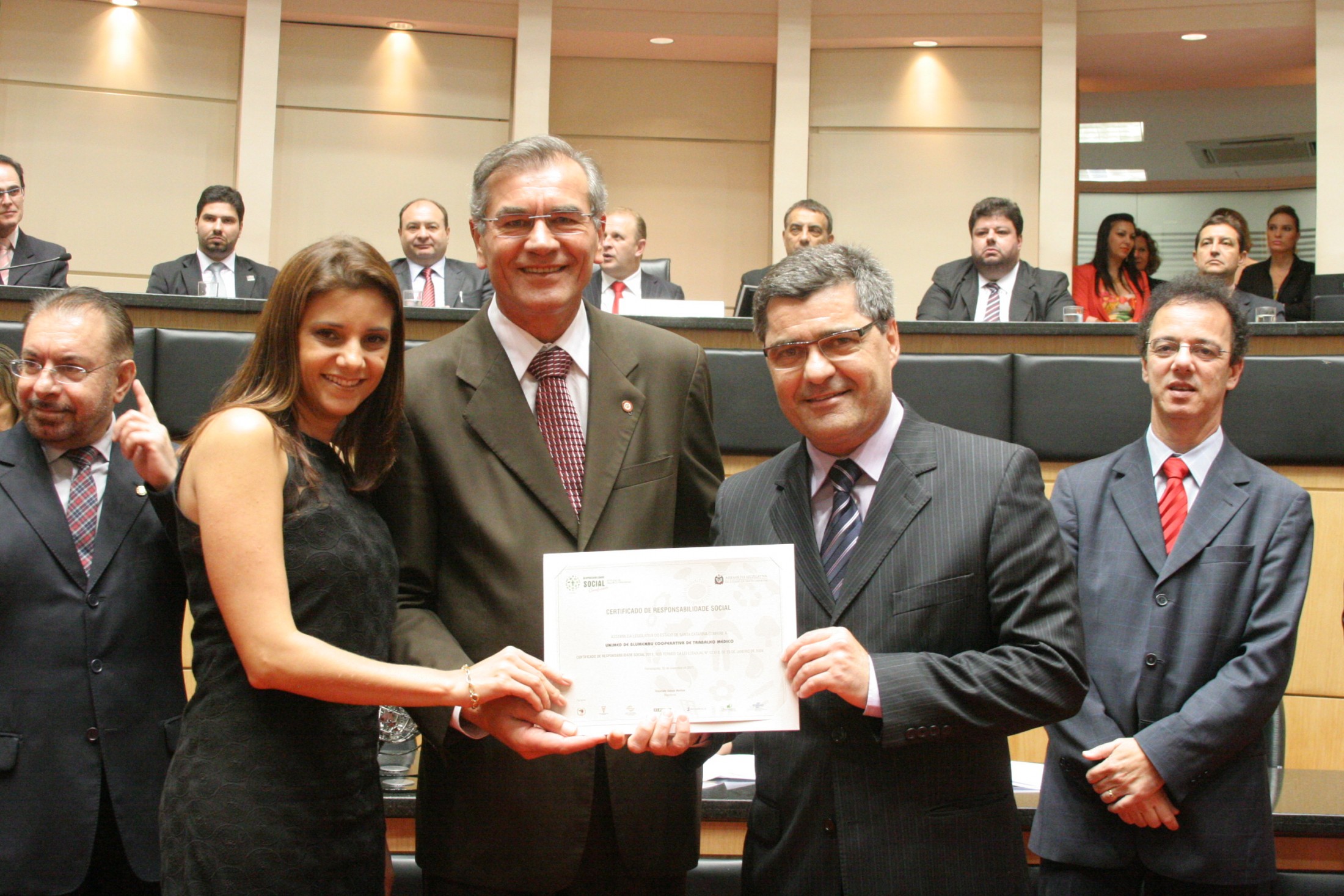 Sessão Especial de Certificação de Responsabilidade Social - 2011