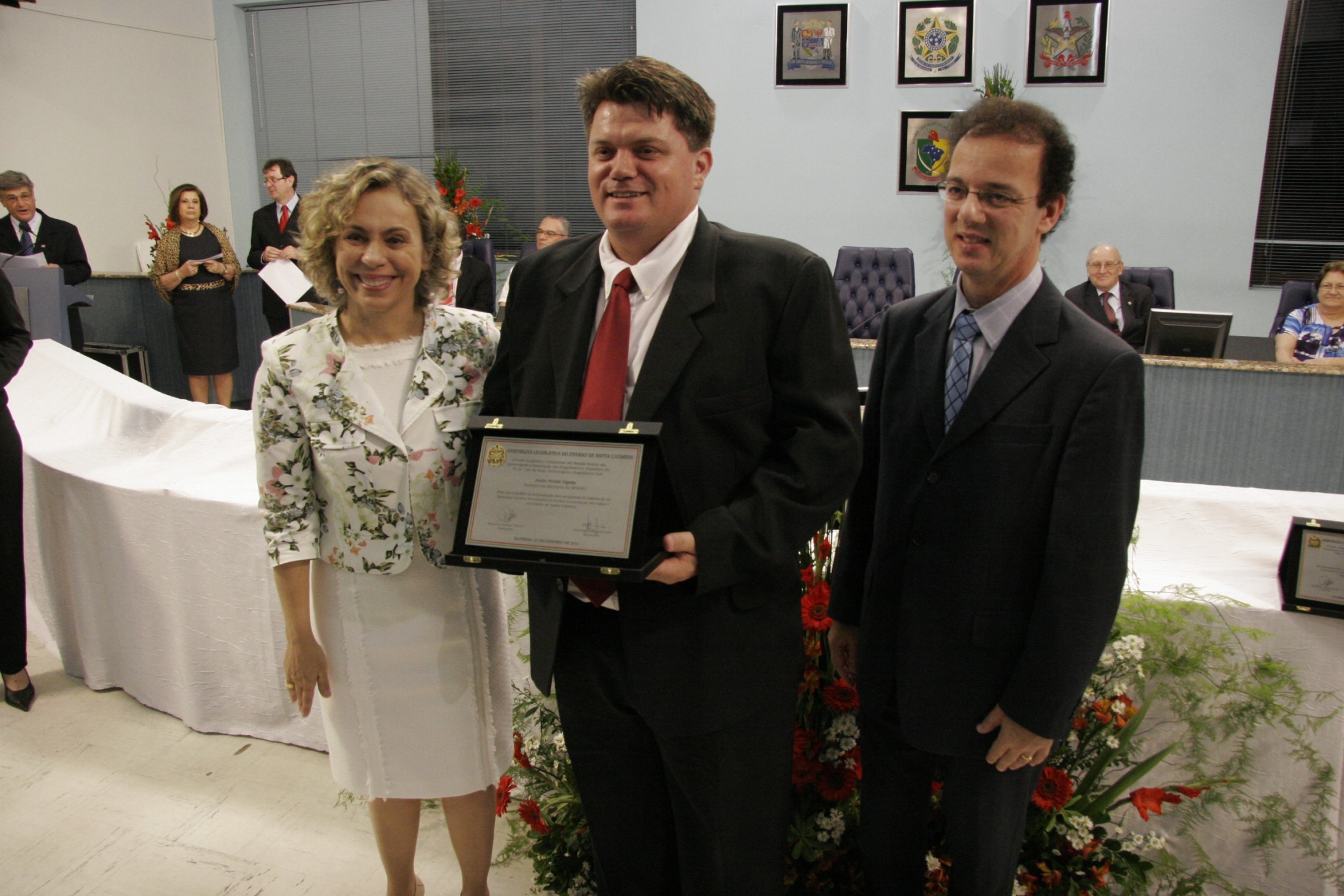 Sessão Solene em homenagem à Associação dos Engenheiros e Arquitetos do Médio Vale do Itajaí  - Blumenau